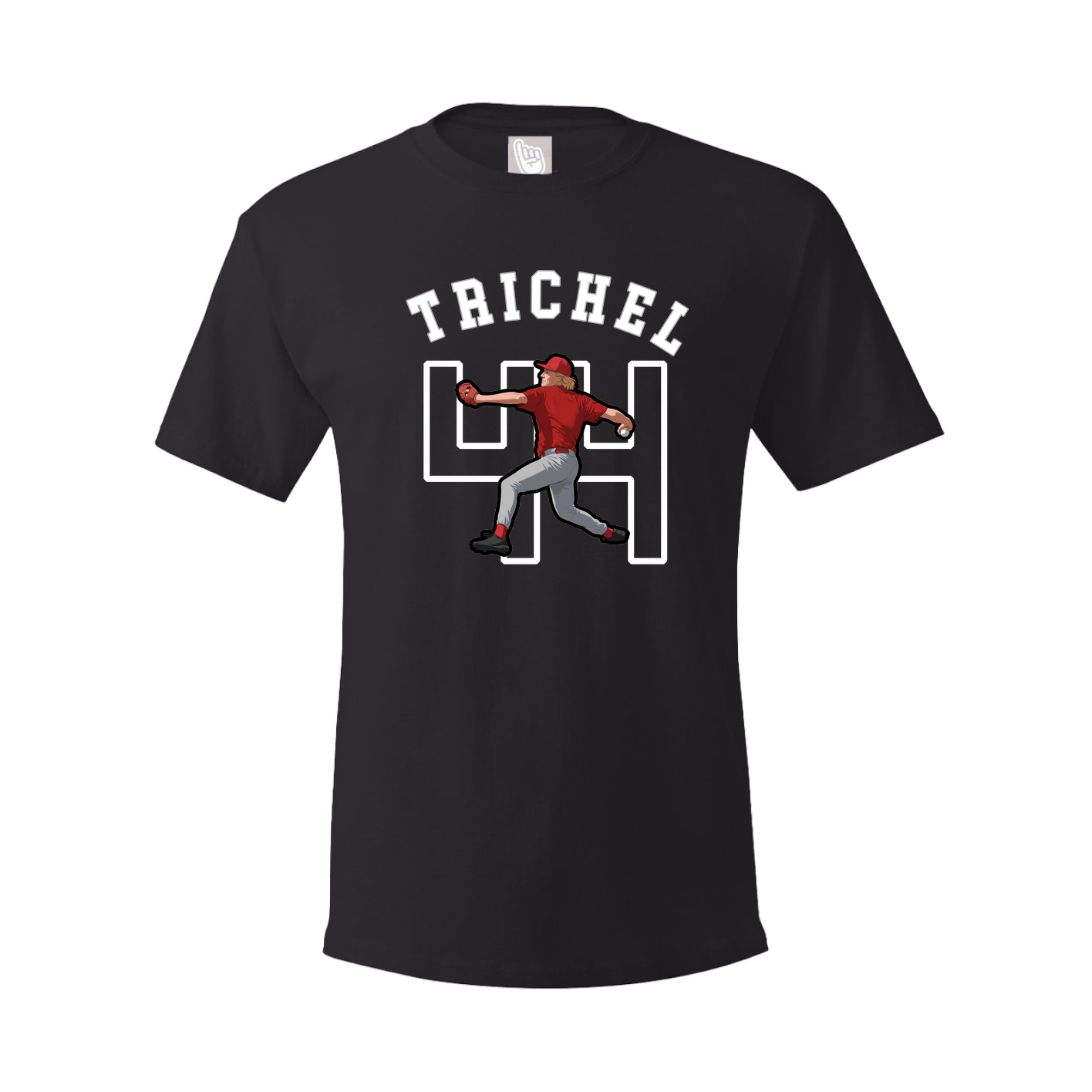 Youth Tee — Shirsey Arch in Black