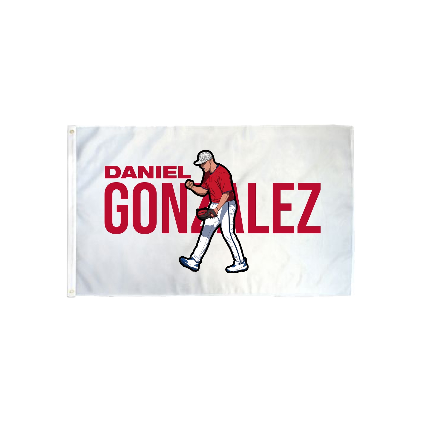 3x5 Flag — Player Name in Classic