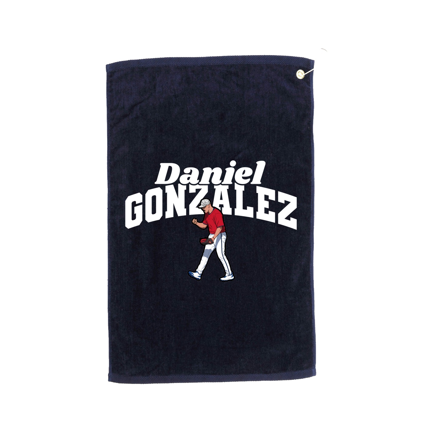 Golf Towel — Signature Arch in Navy