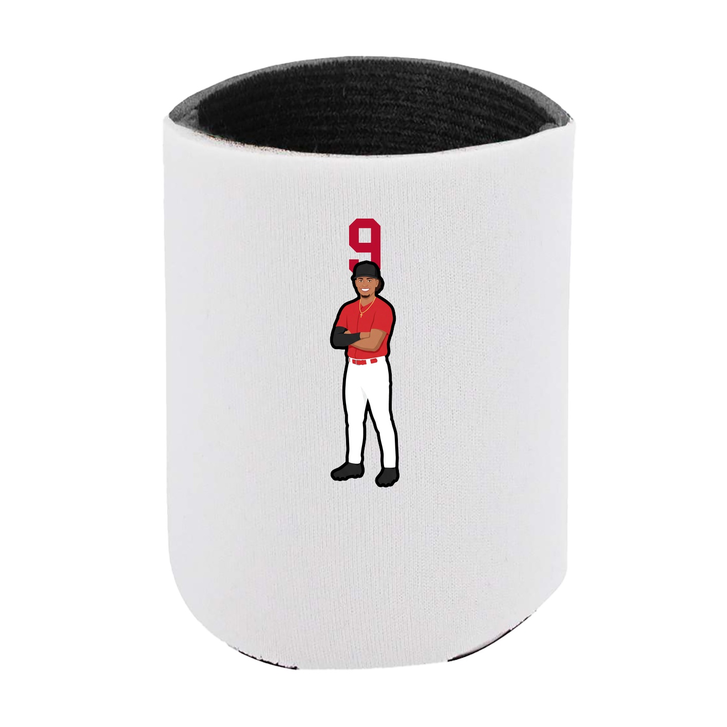 Can Holder — Number Top in White