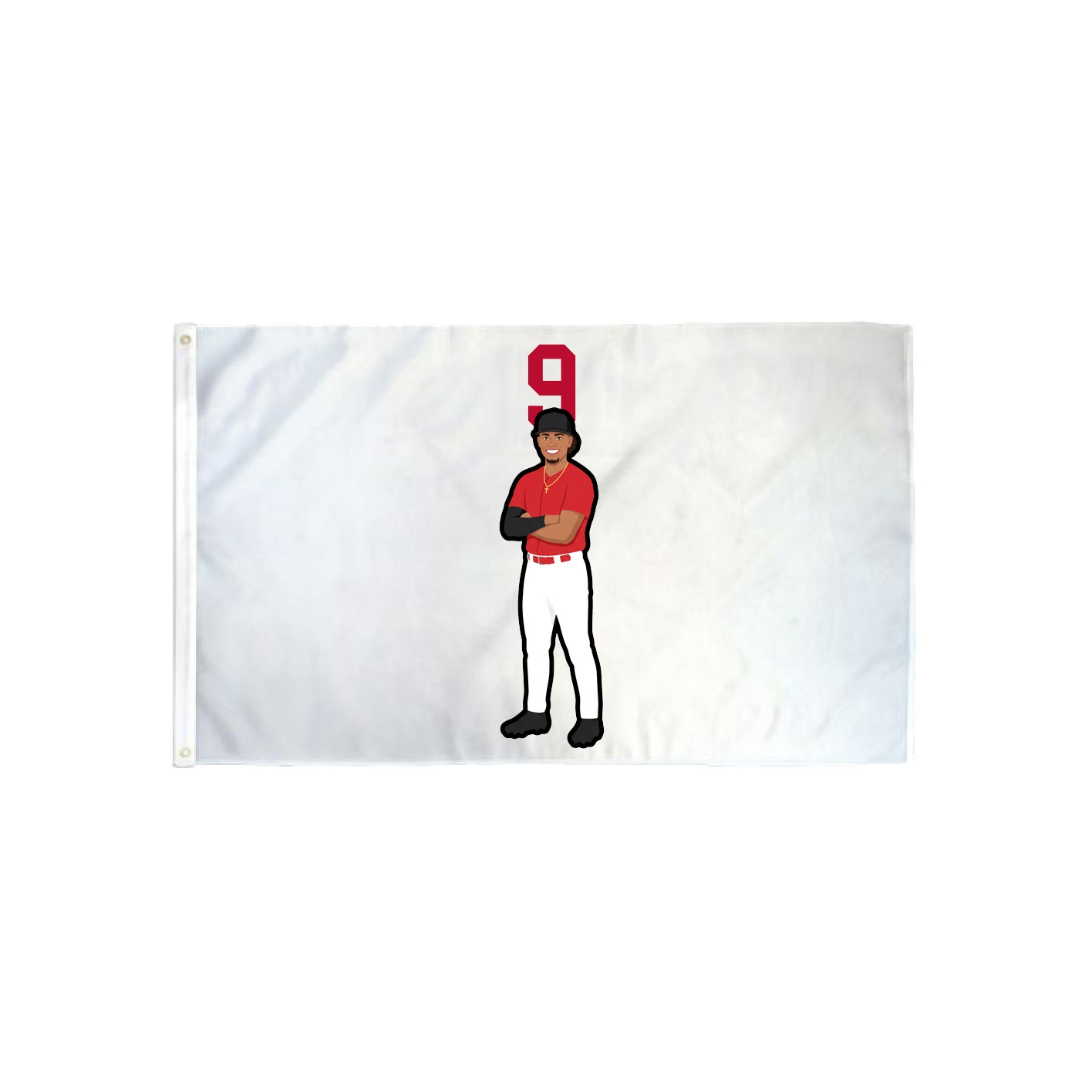 3x5 Flag — Number Top in Classic