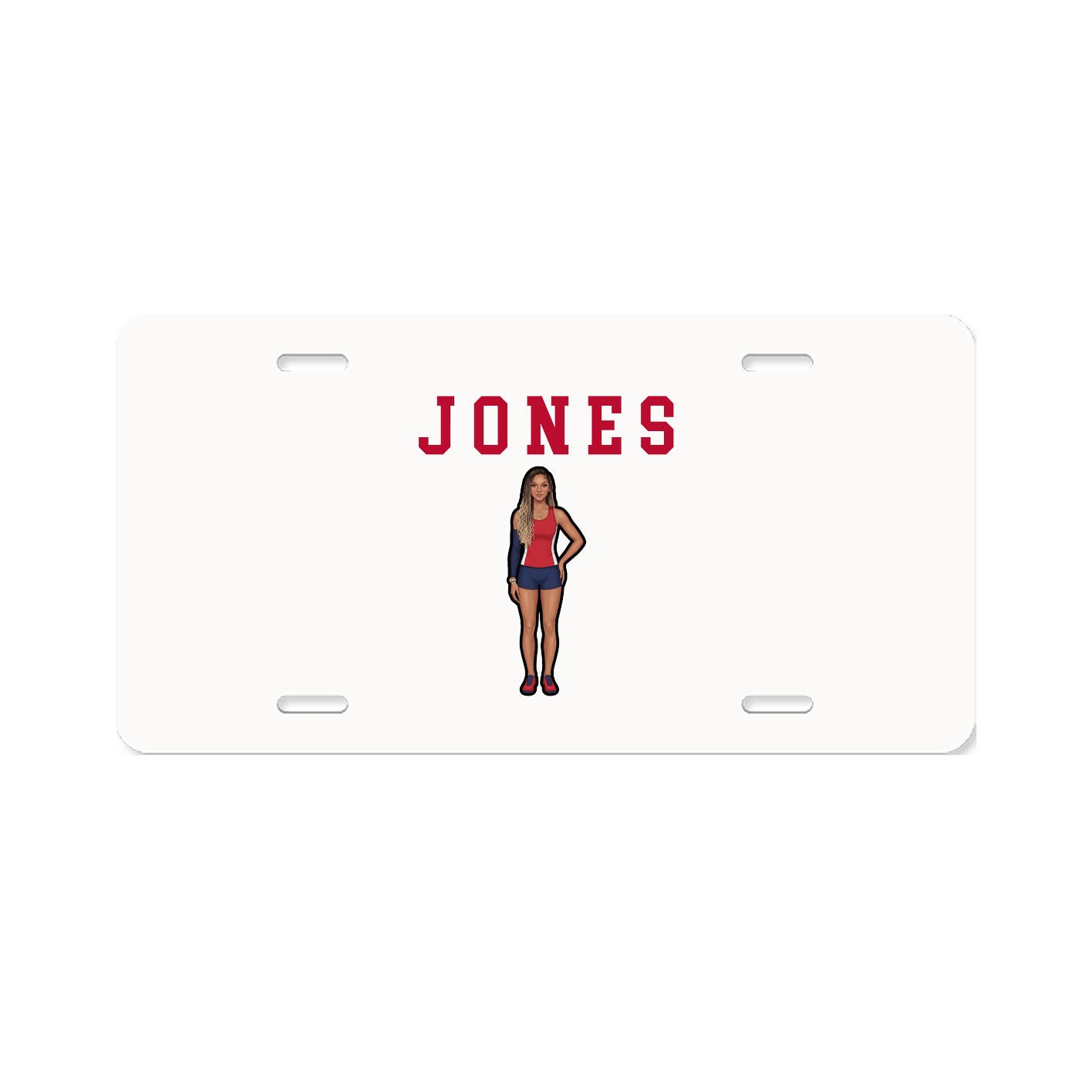 License Plate — Shirsey in Classic