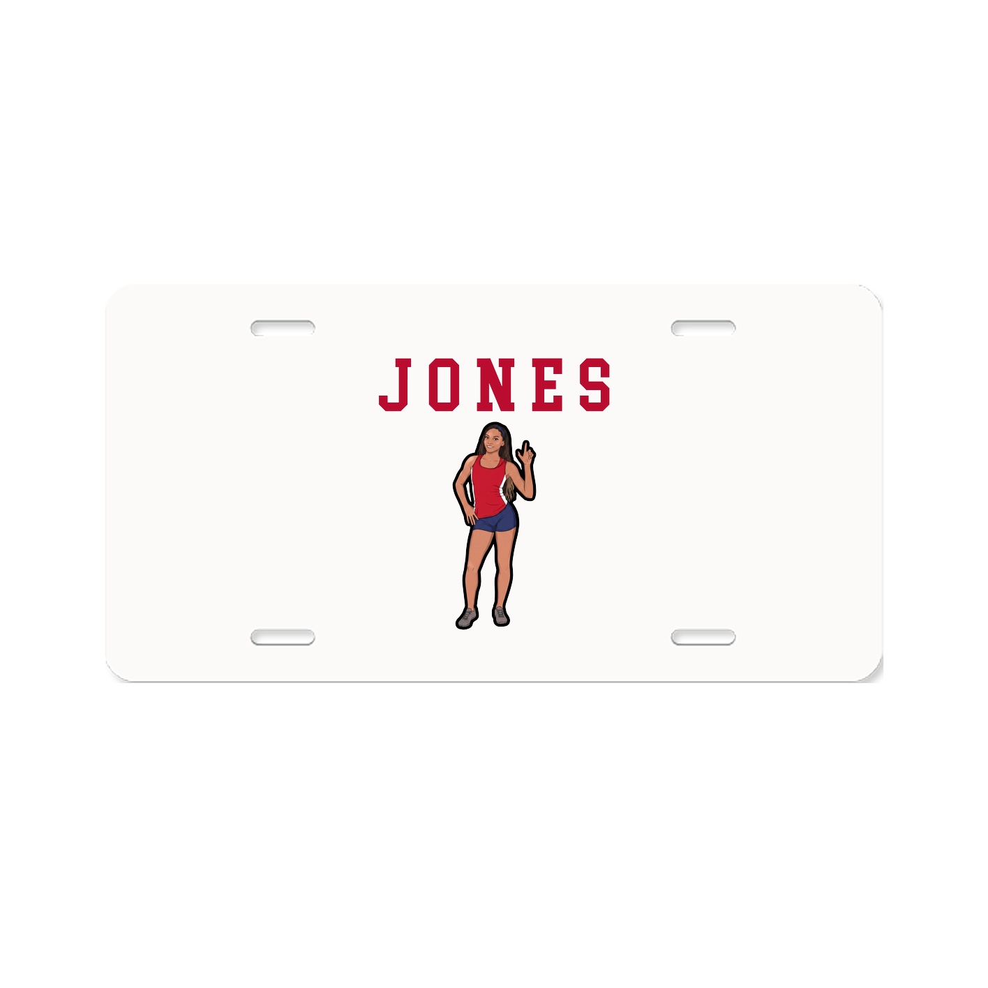 License Plate — Shirsey in Classic