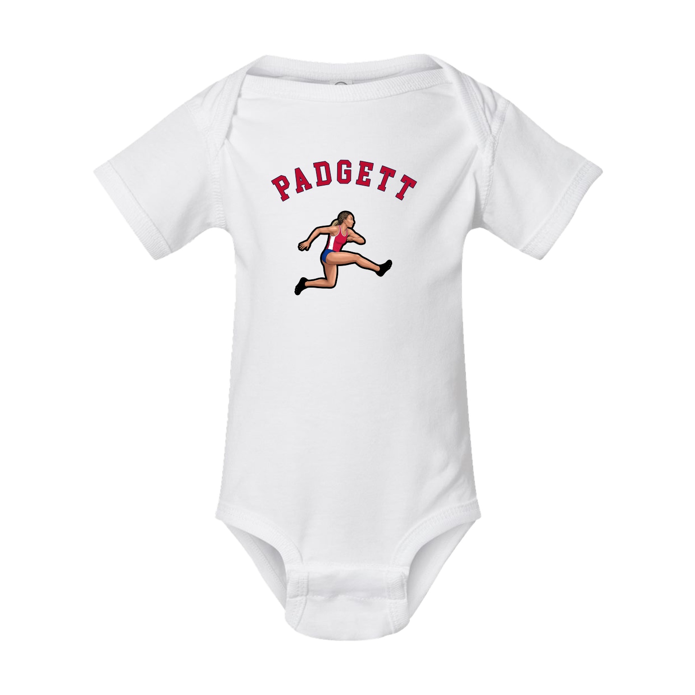 Baby Onesie — Shirsey Arch in White