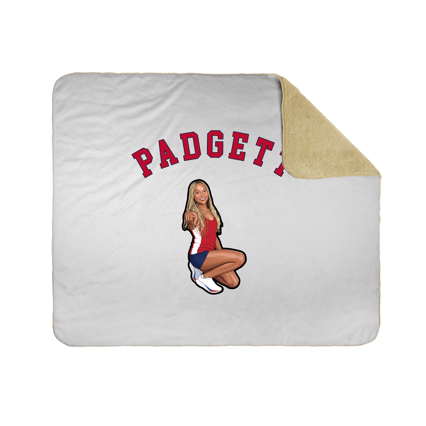 Throw Blanket — Shirsey Arch in White
