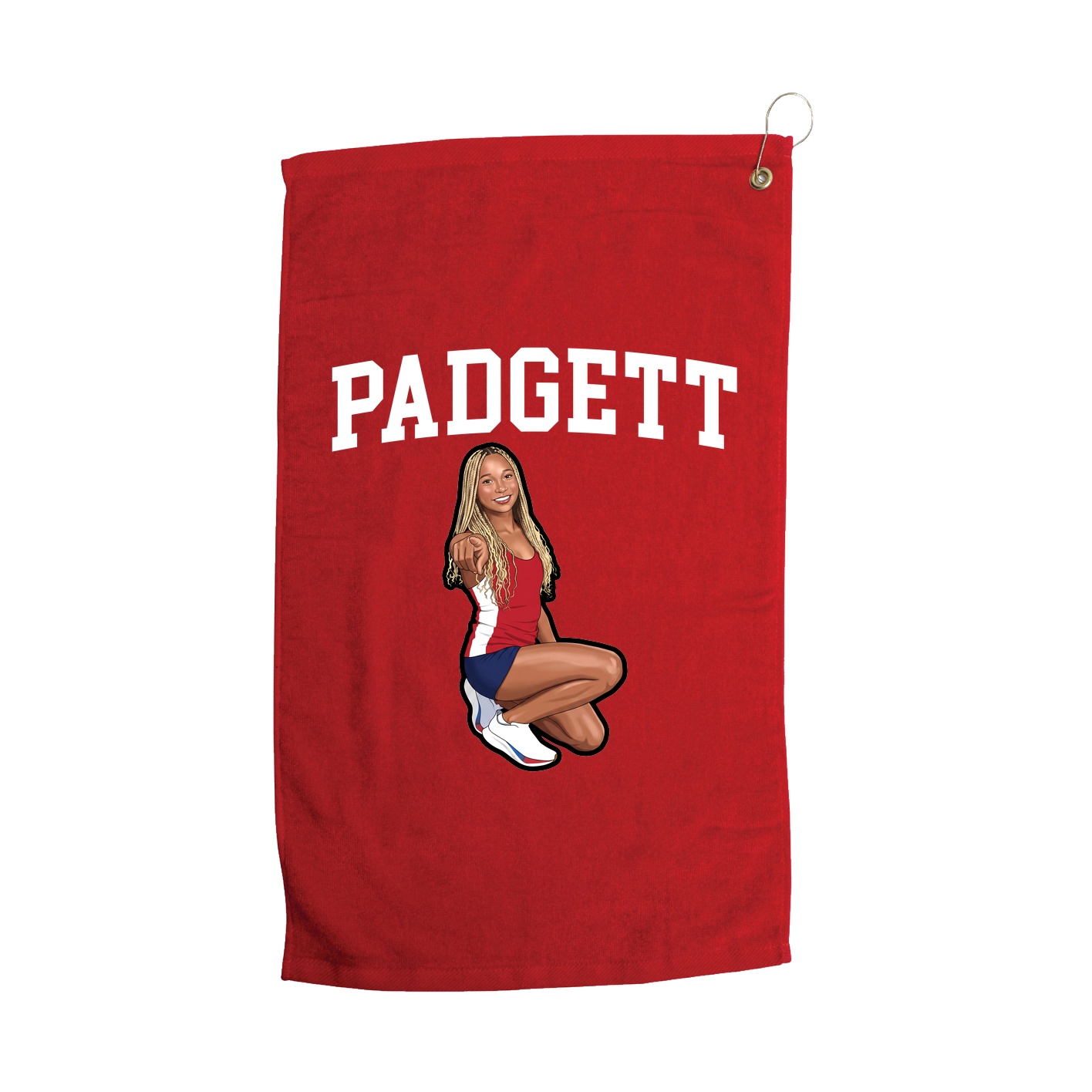 Golf Towel — Shirsey in Red
