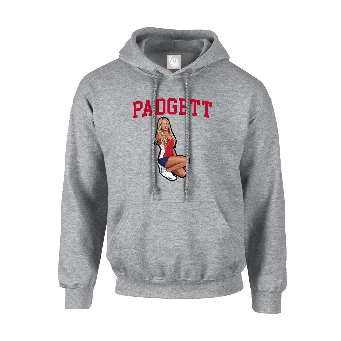 Hoodie — Shirsey in Grey