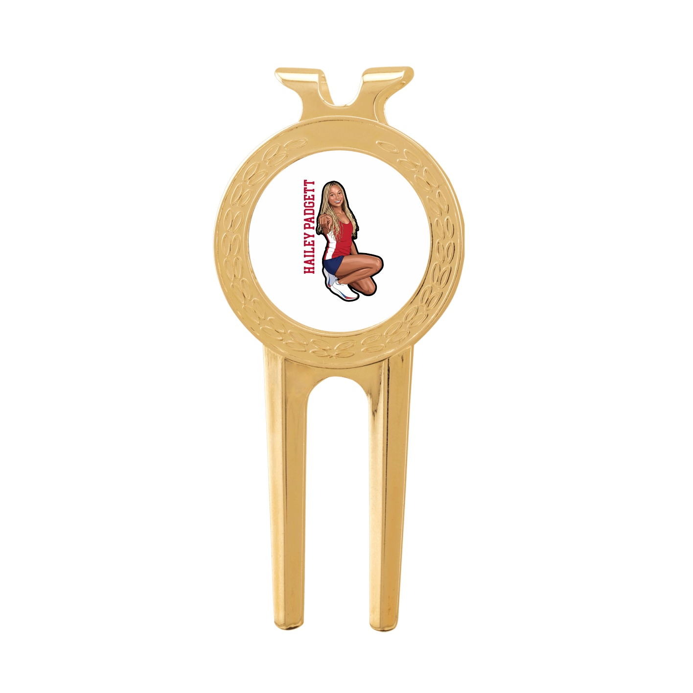 Divot Tool with Ball Marker — Name Vertical in Classic