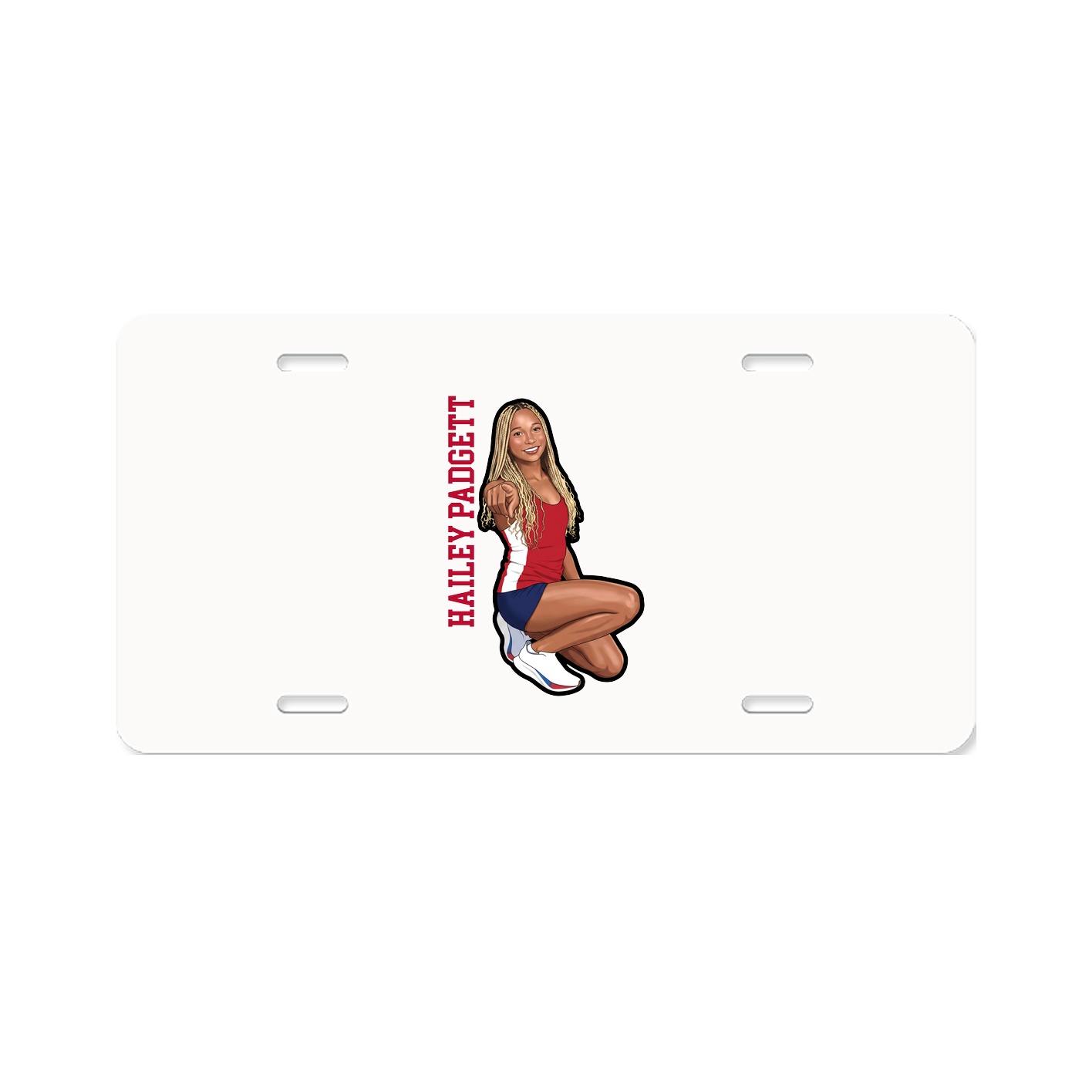 Aluminum License Plate
