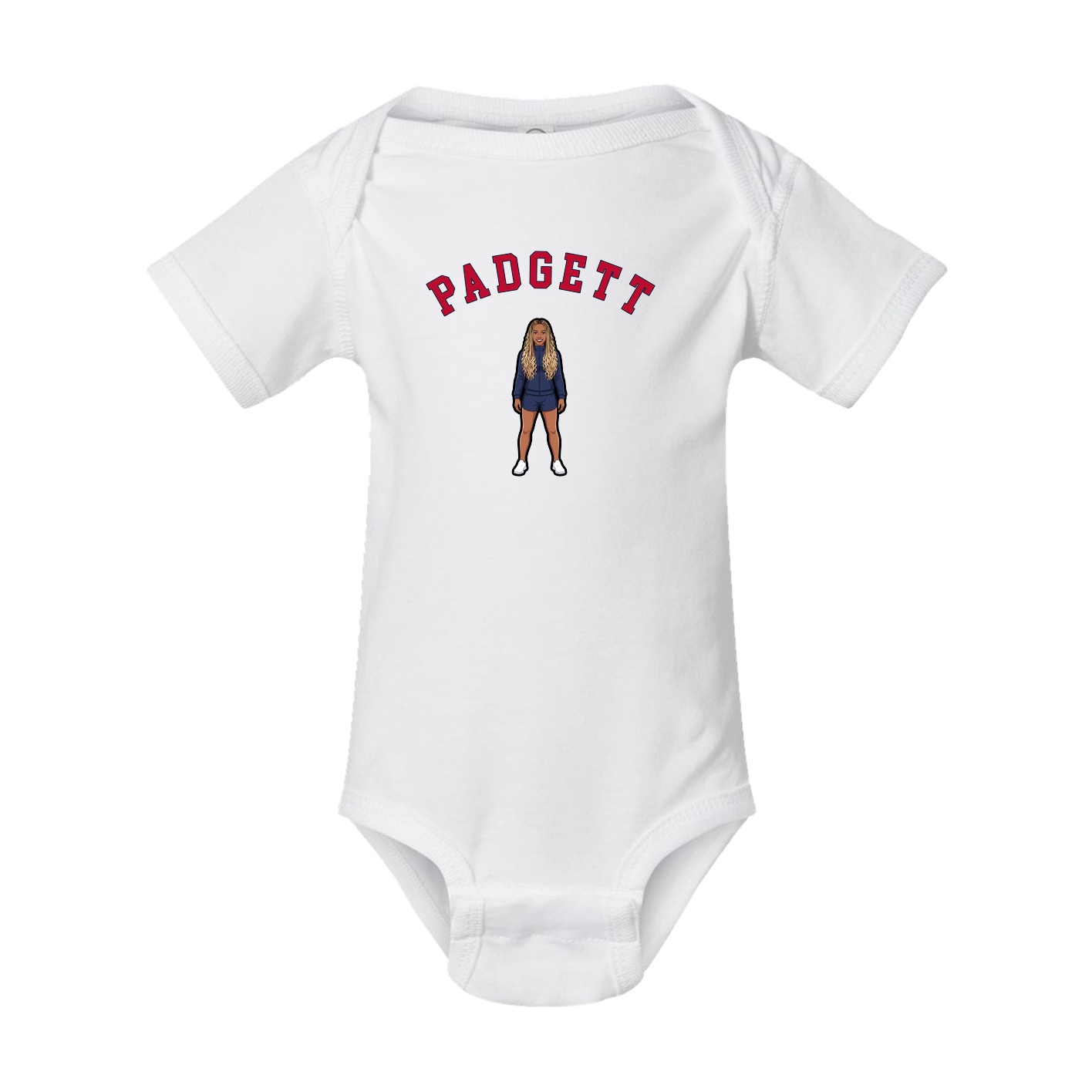 Baby Onesie — Shirsey Arch in White