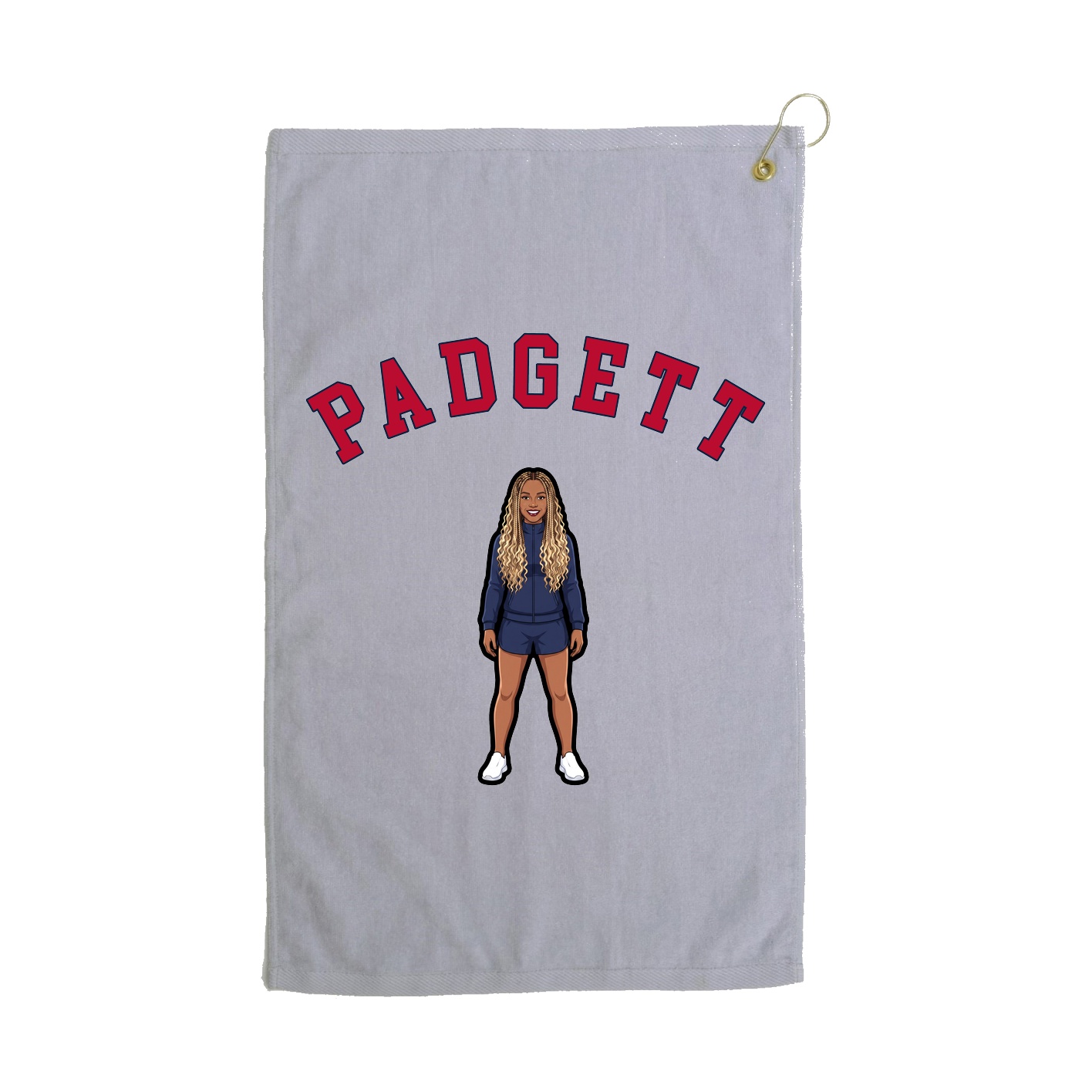 Golf Towel — Shirsey Arch in Grey