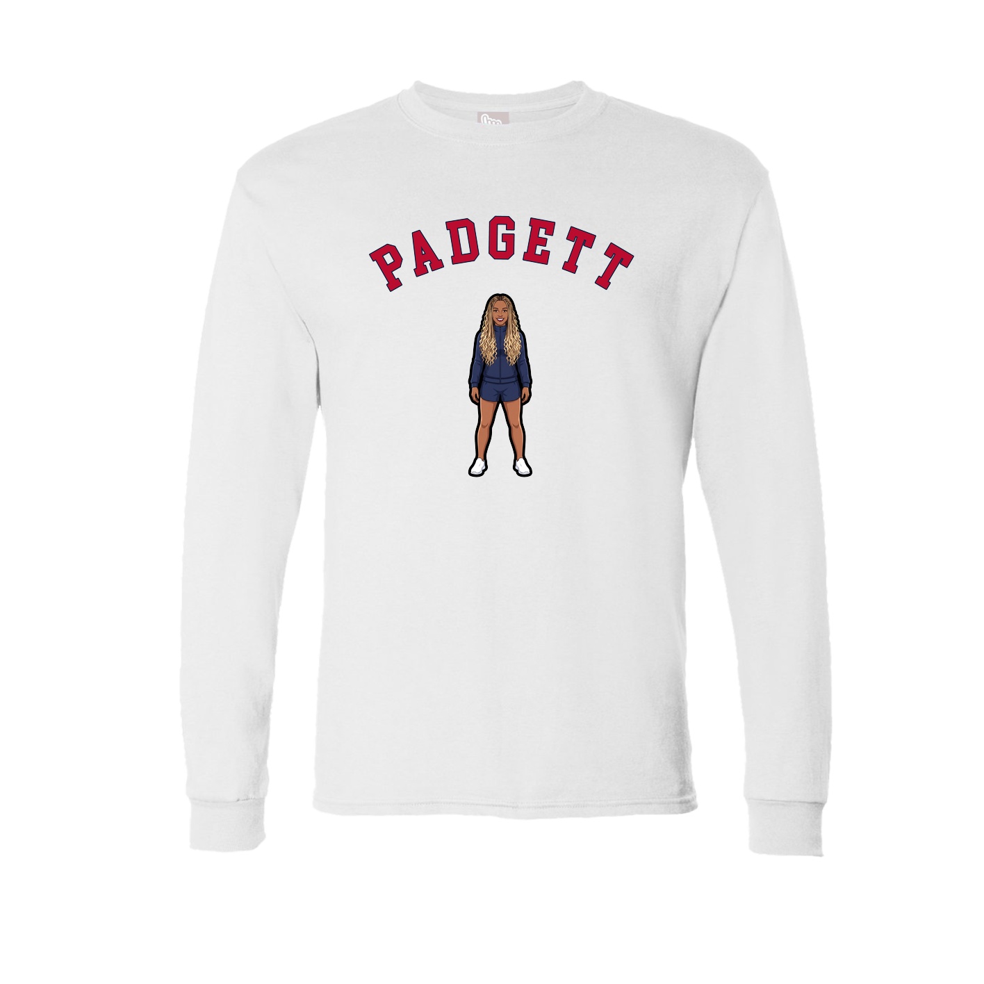 Long Sleeve Tee — Shirsey Arch in White