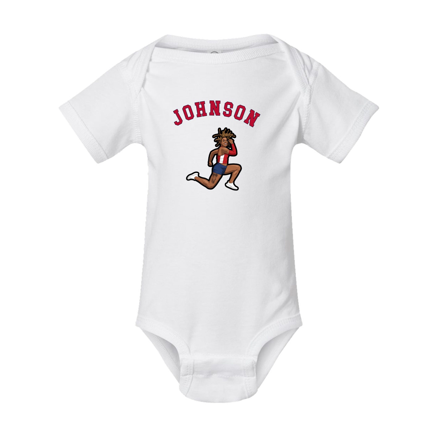 Baby Onesie — Shirsey Arch in White