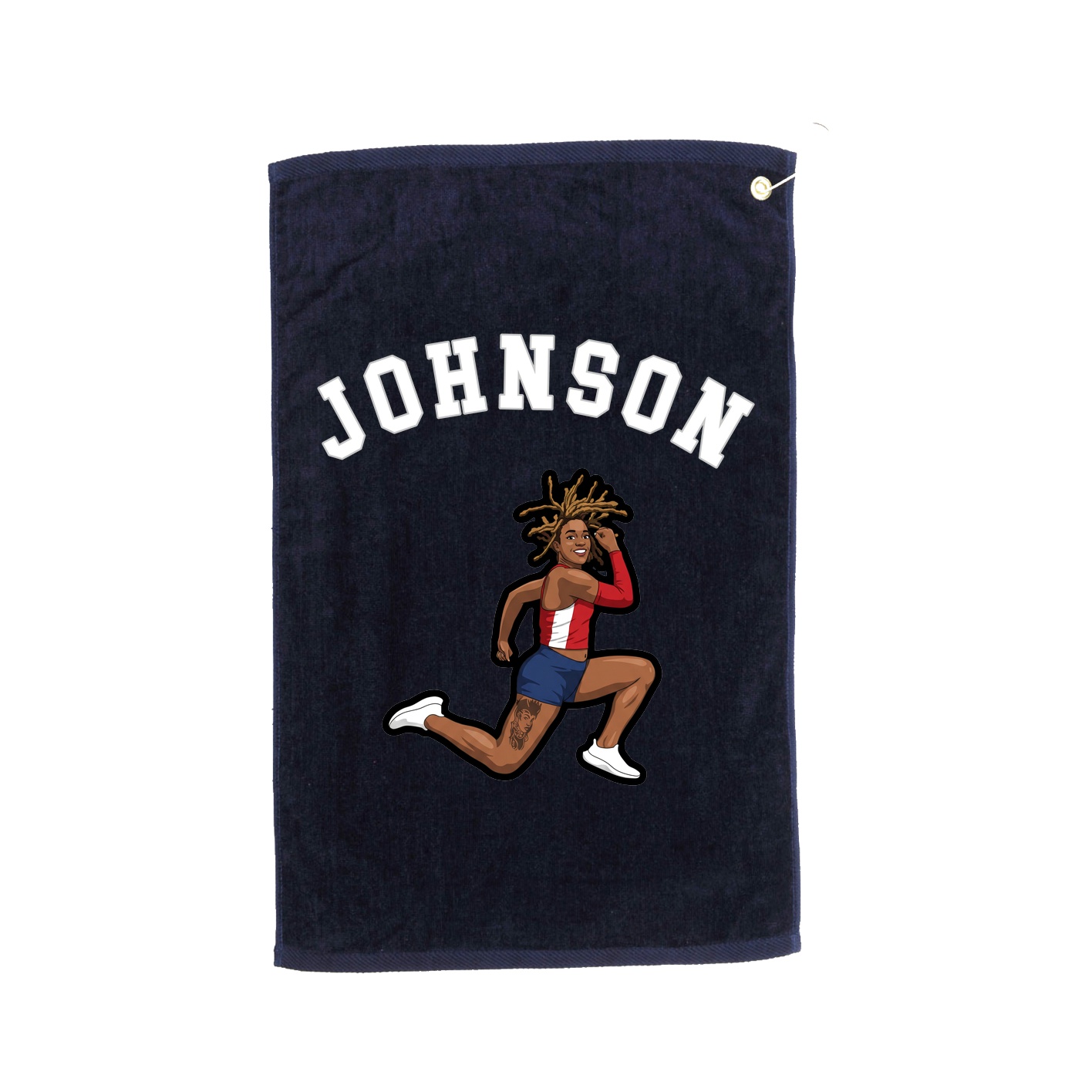 Golf Towel — Shirsey Arch in Navy