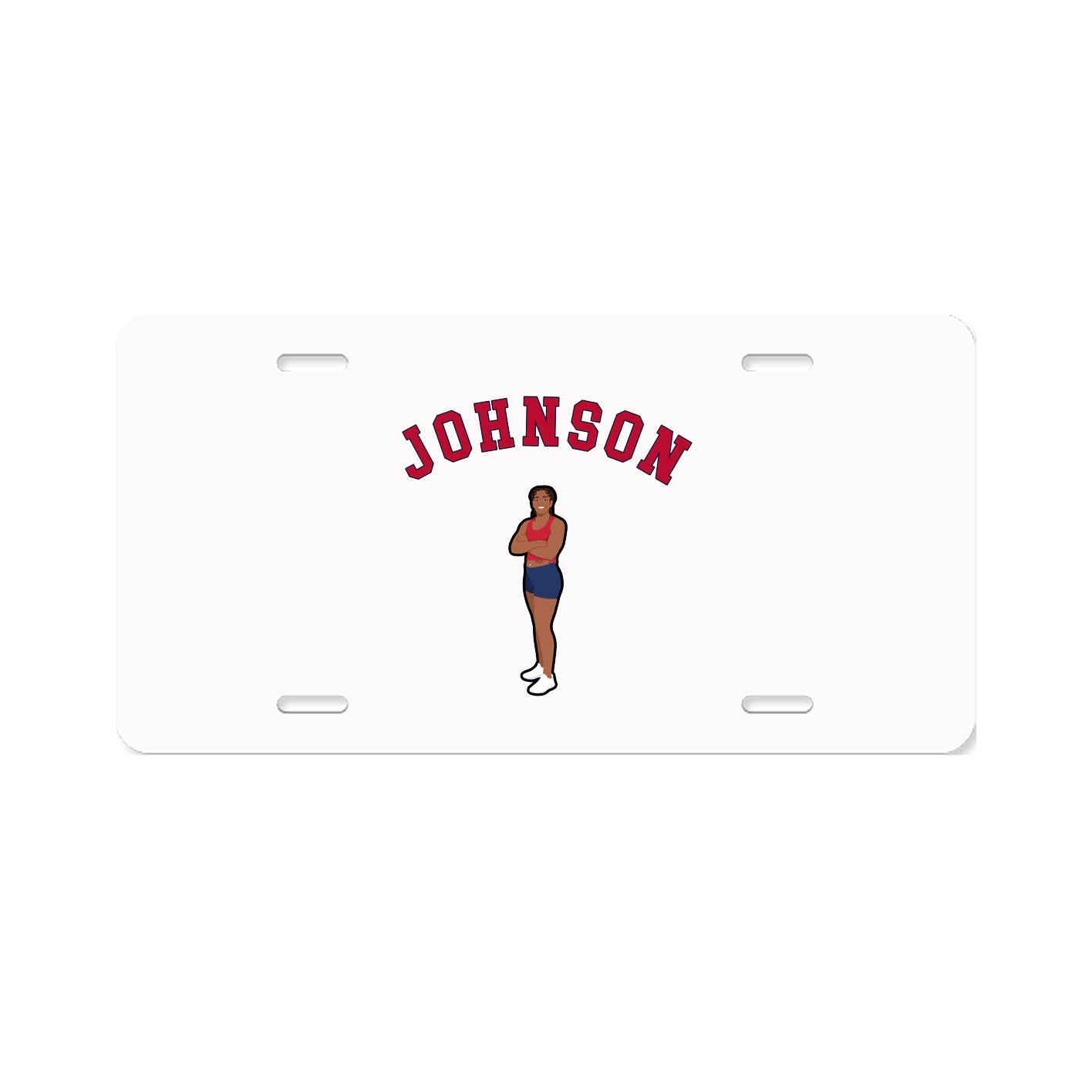 License Plate — Shirsey Arch in Classic