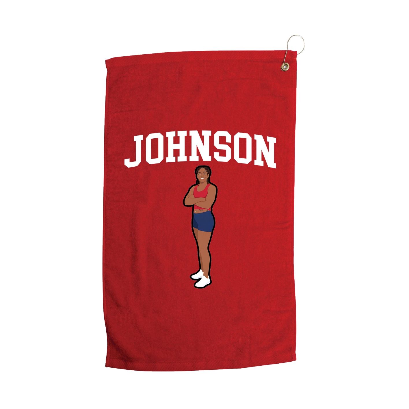 Golf Towel — Shirsey in Red