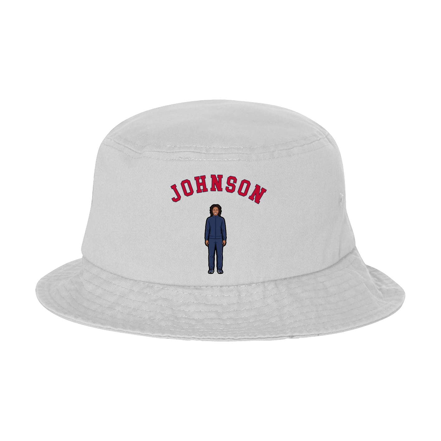 Bucket Cap — Shirsey Arch in White