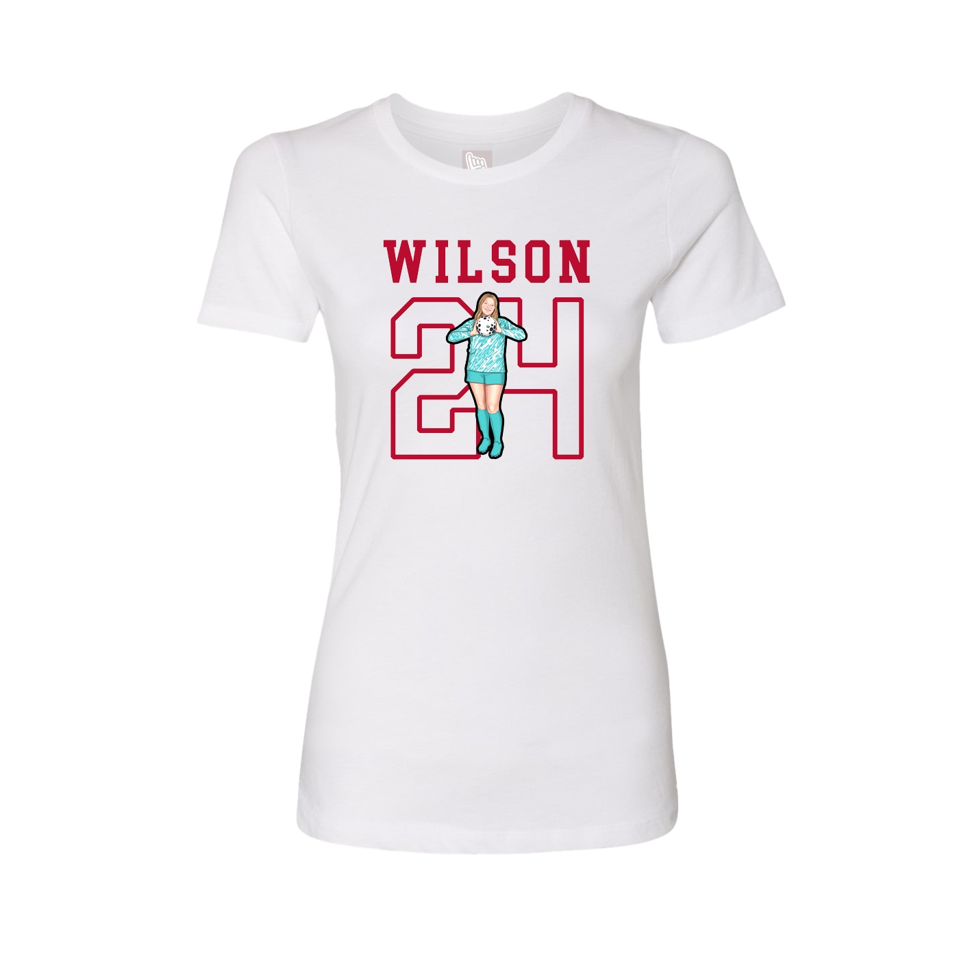 Fitted Women's Tee — Shirsey in White