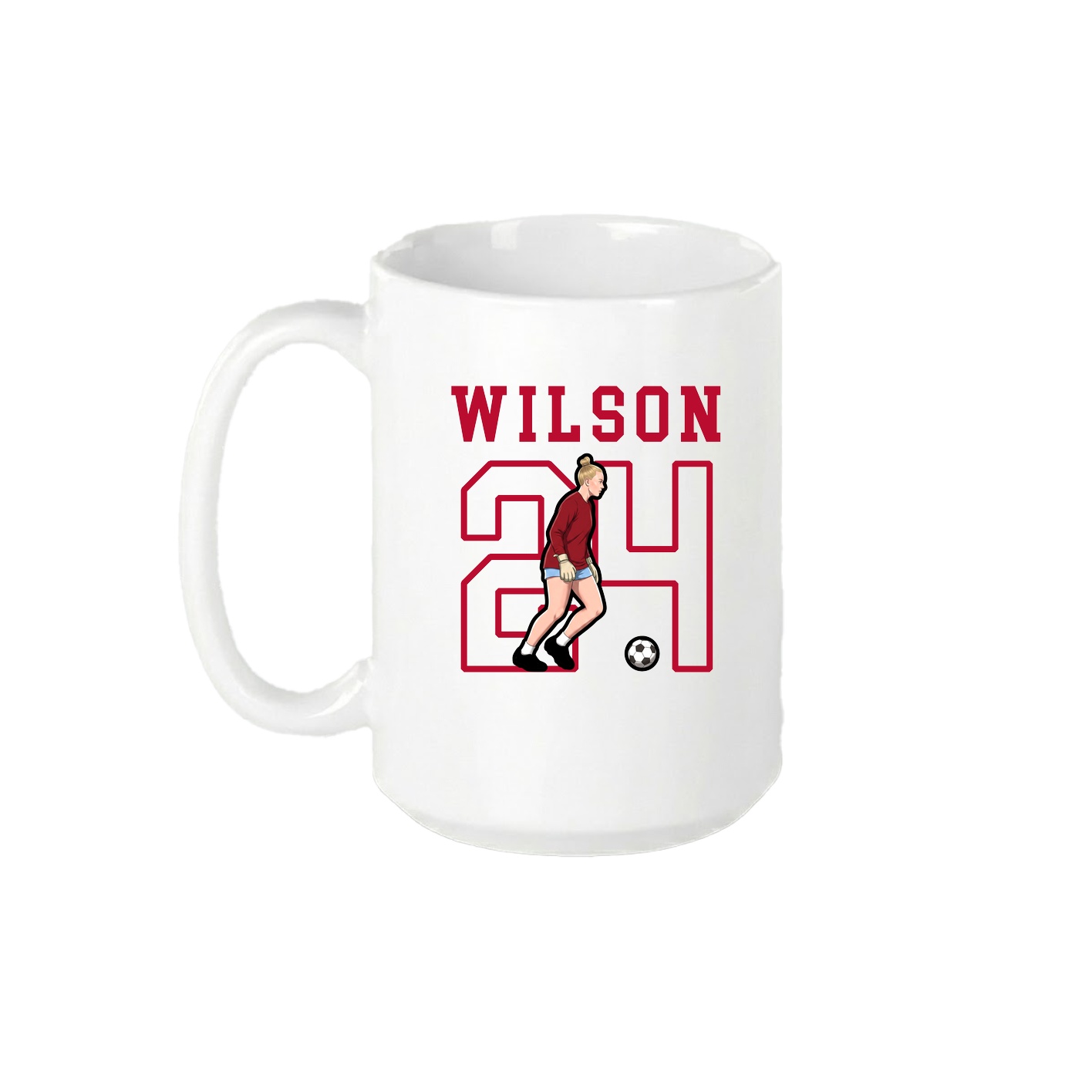 15oz Coffee Mug — Shirsey in White