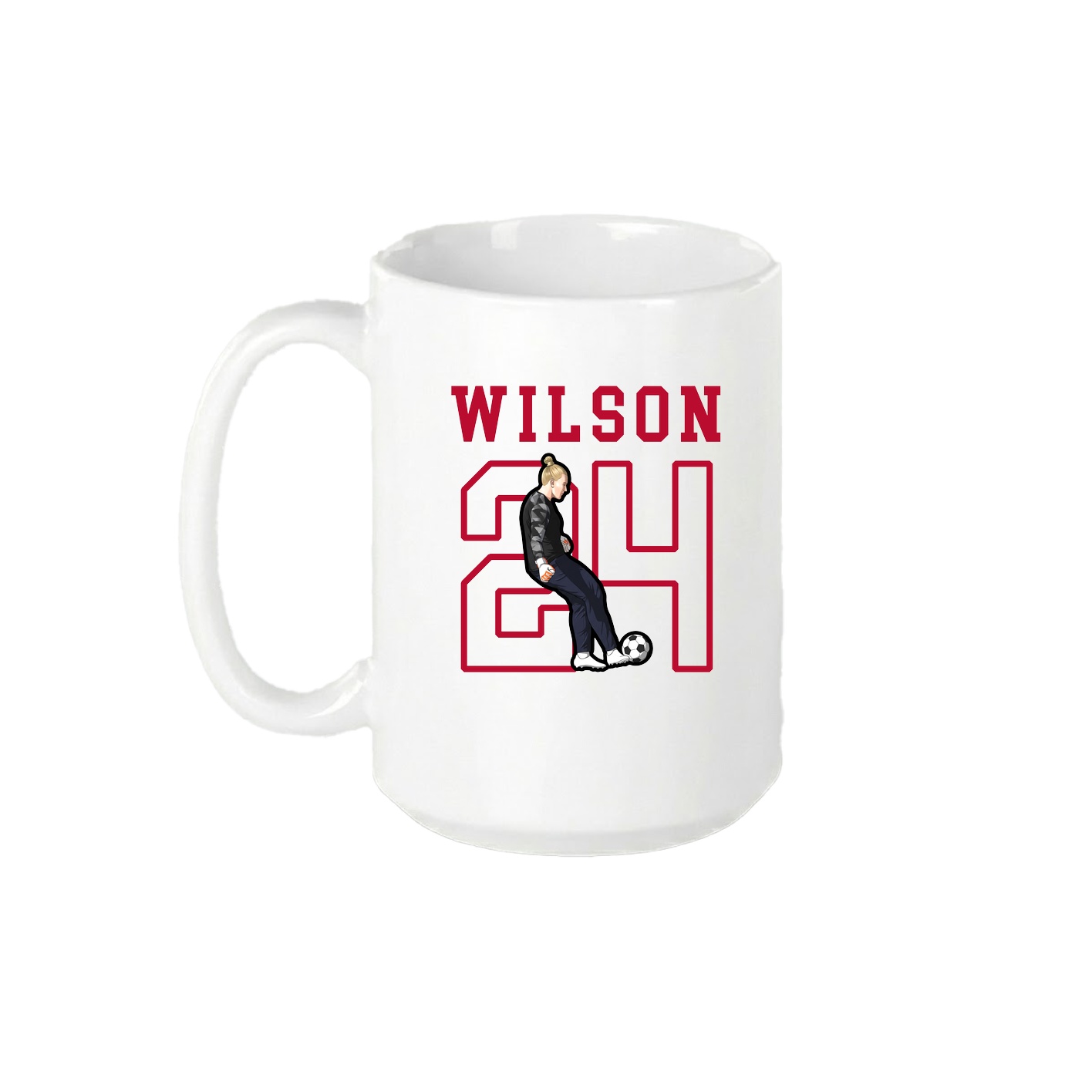 15oz Coffee Mug — Shirsey in White