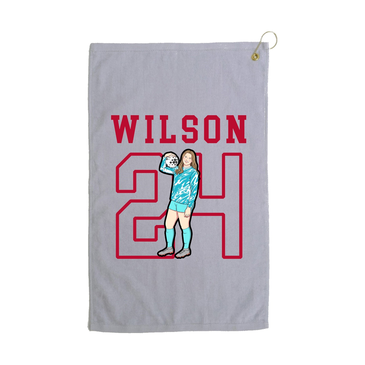 Golf Towel — Shirsey in Grey