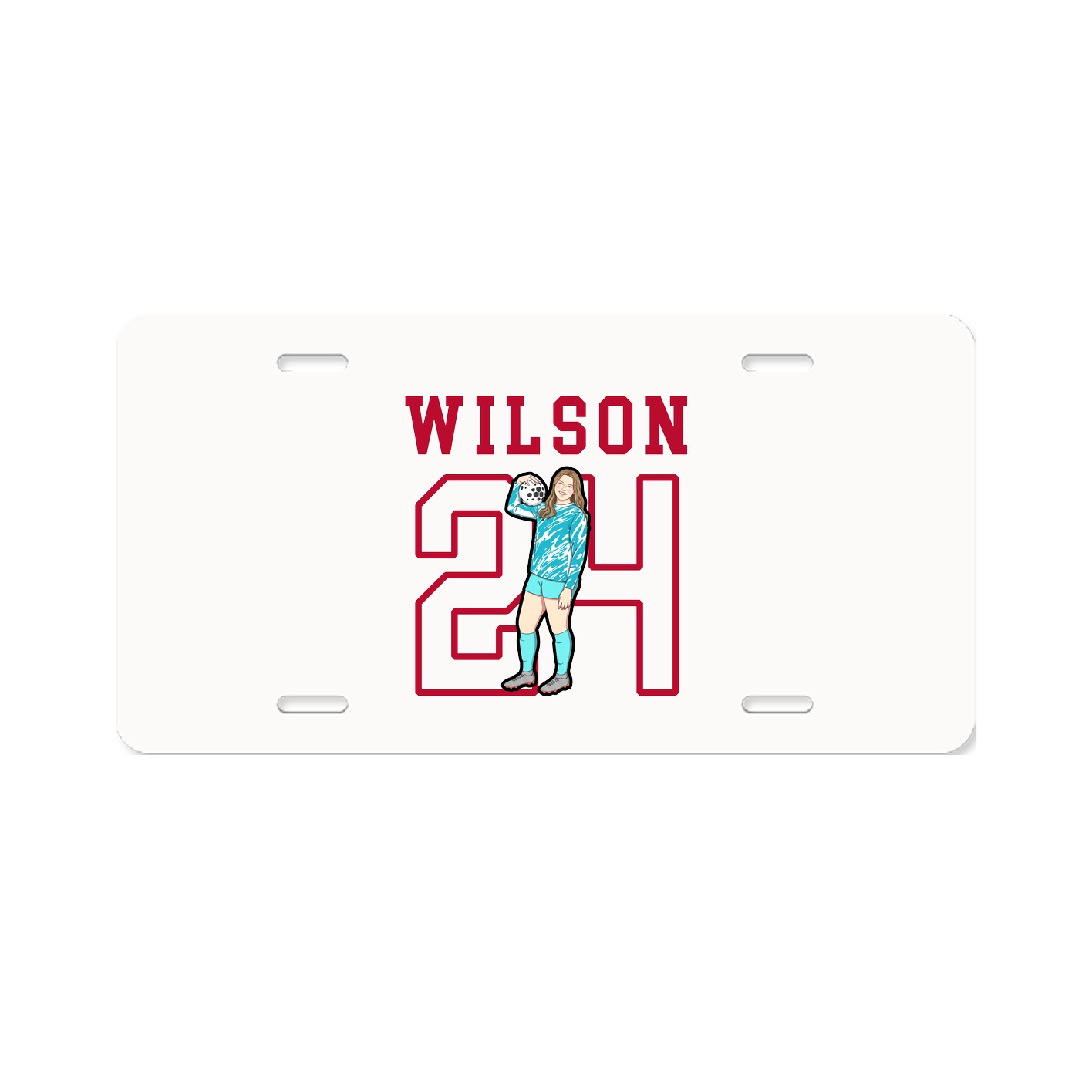 License Plate — Shirsey in Classic
