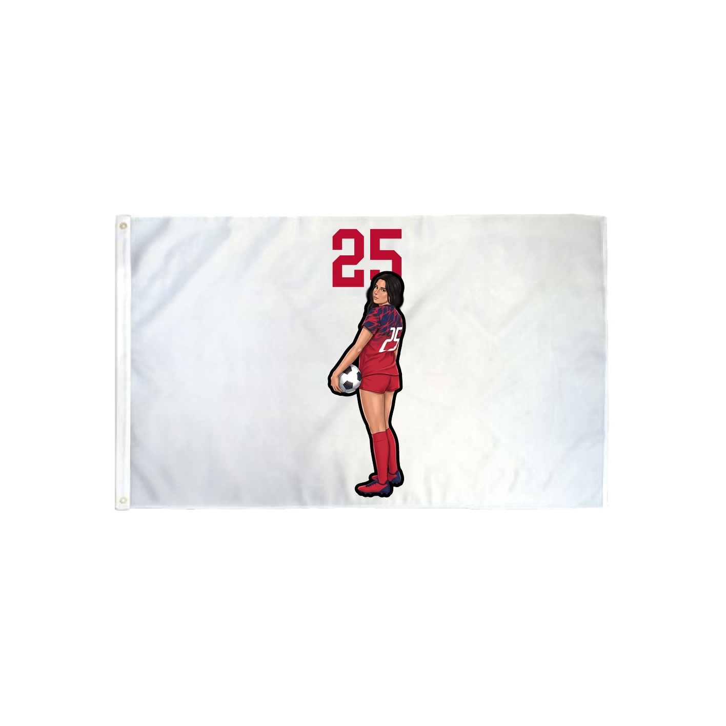3x5 Flag — Number Top in Classic