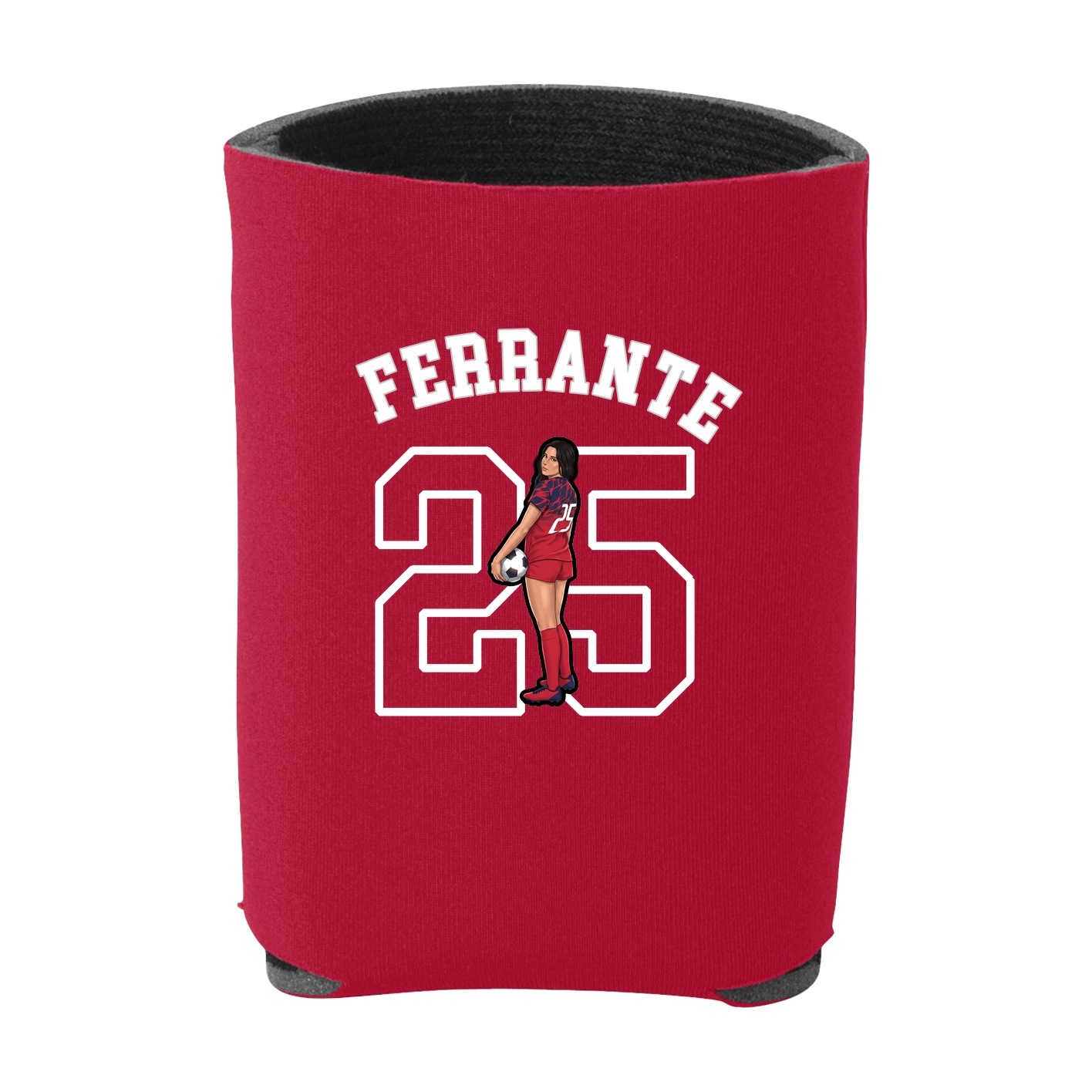 Can Holder — Shirsey Arch in Red