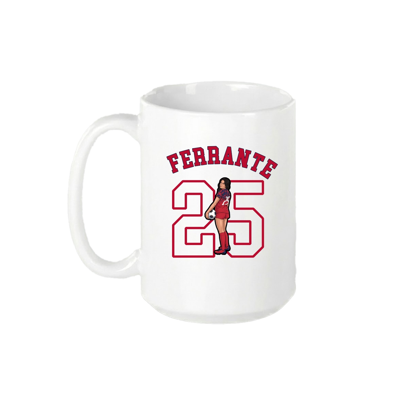 15oz Coffee Mug — Shirsey Arch in White