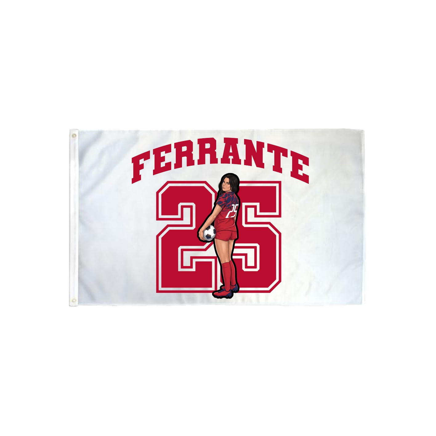 3x5 Flag — Number in Classic