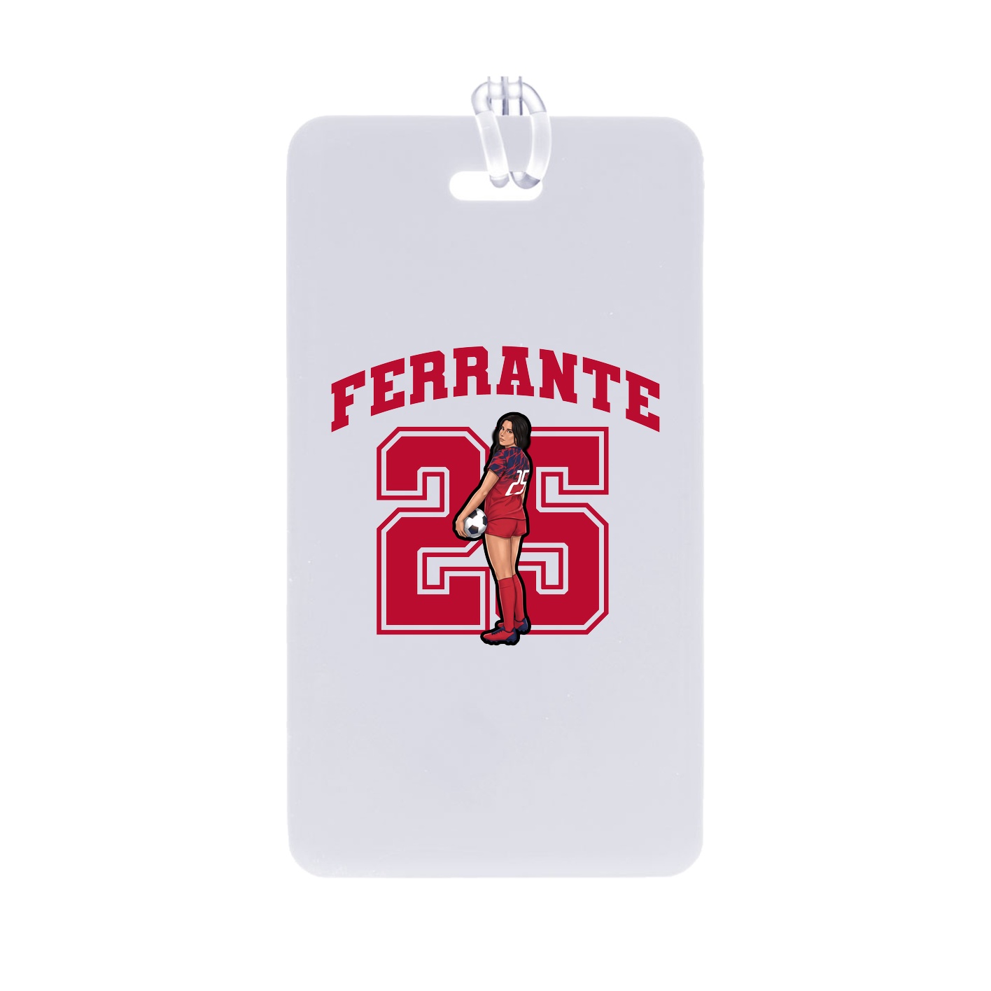 Bag Tag — Number in Classic