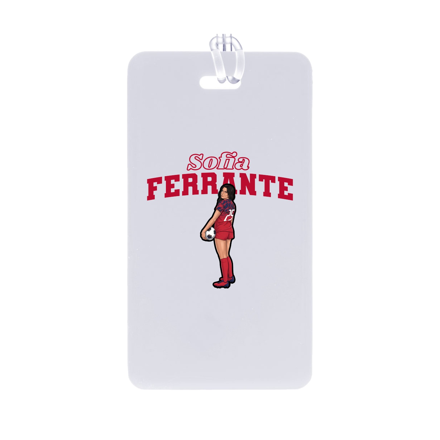 Bag Tag — Name Arch in Classic