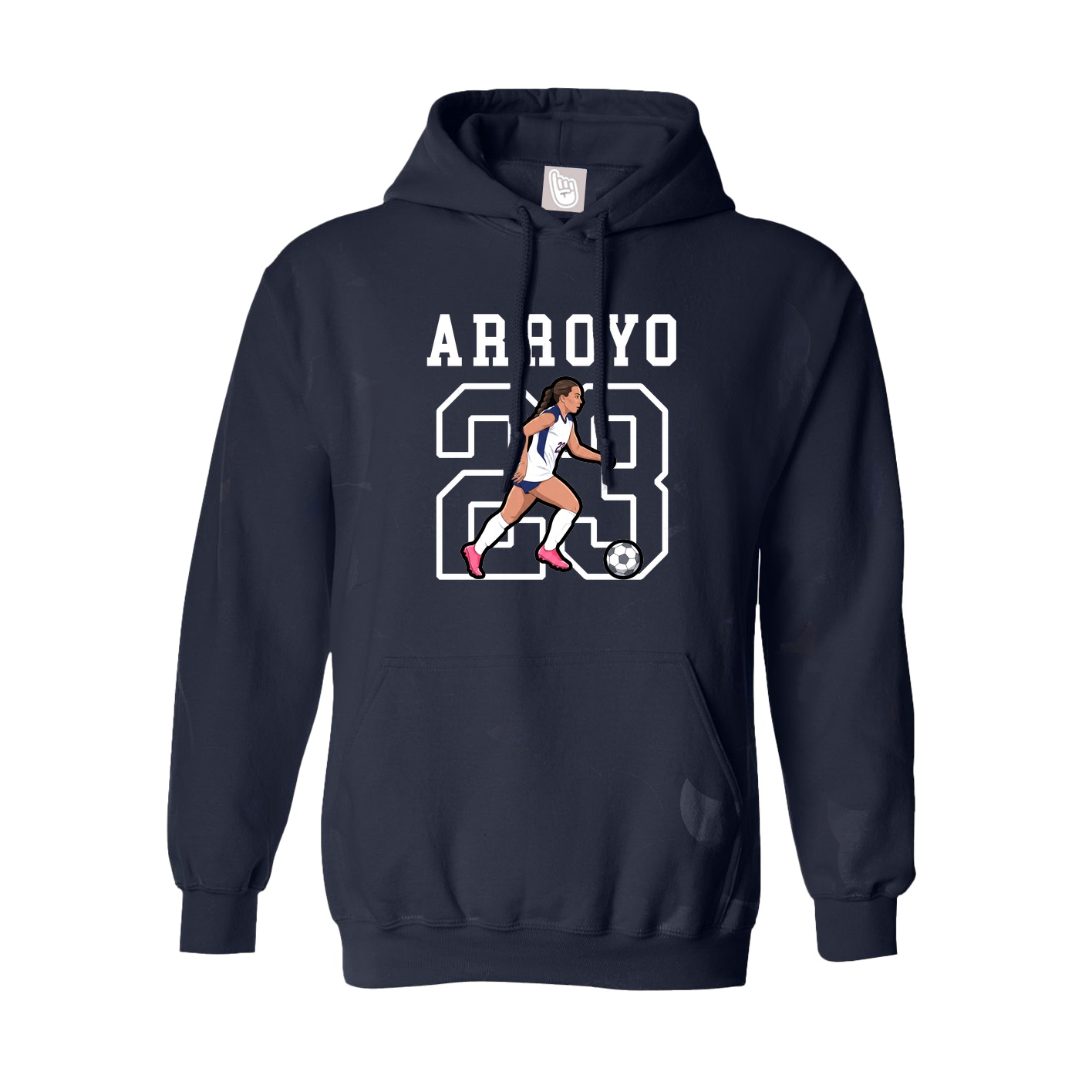 Youth Hoodie — Shirsey in Navy