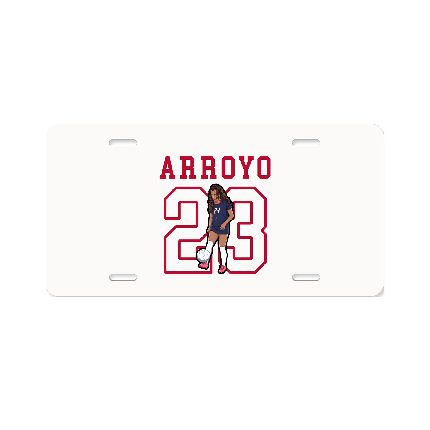 License Plate — Shirsey in Classic