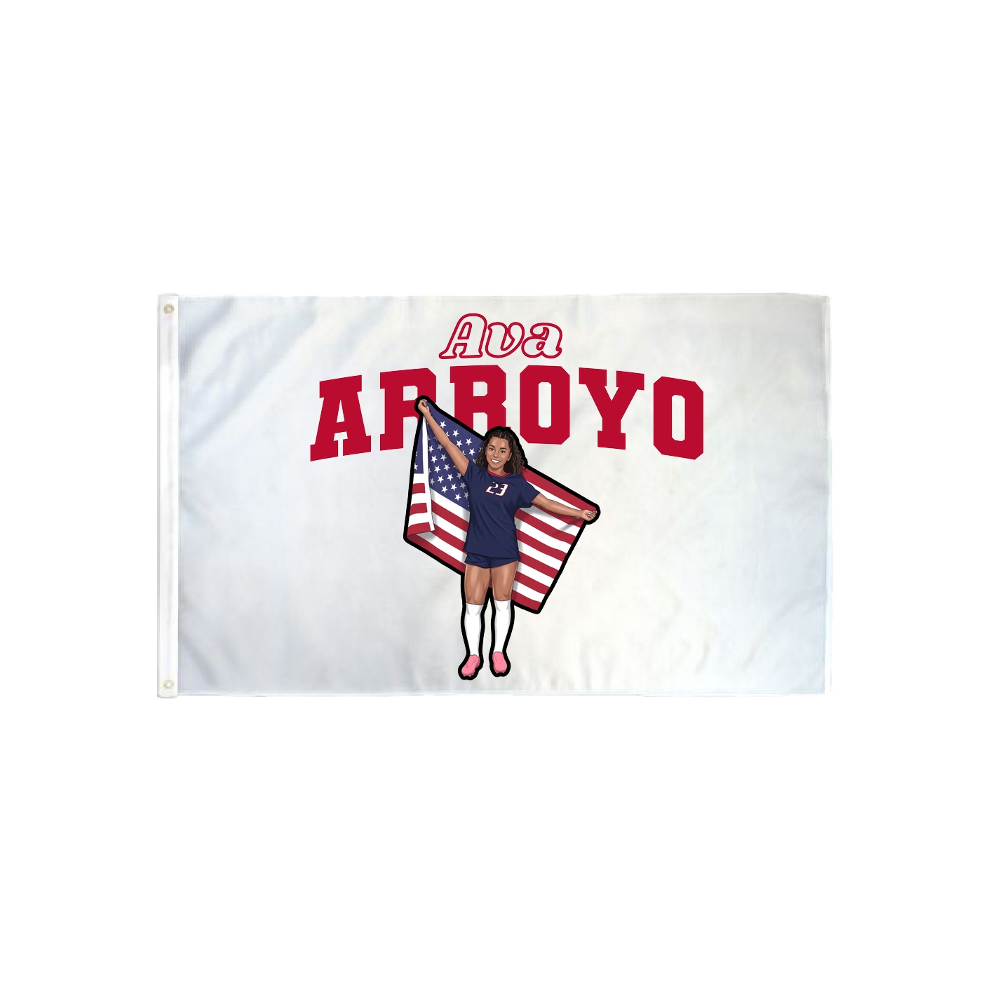 3x5 Flag — Name Arch in Classic