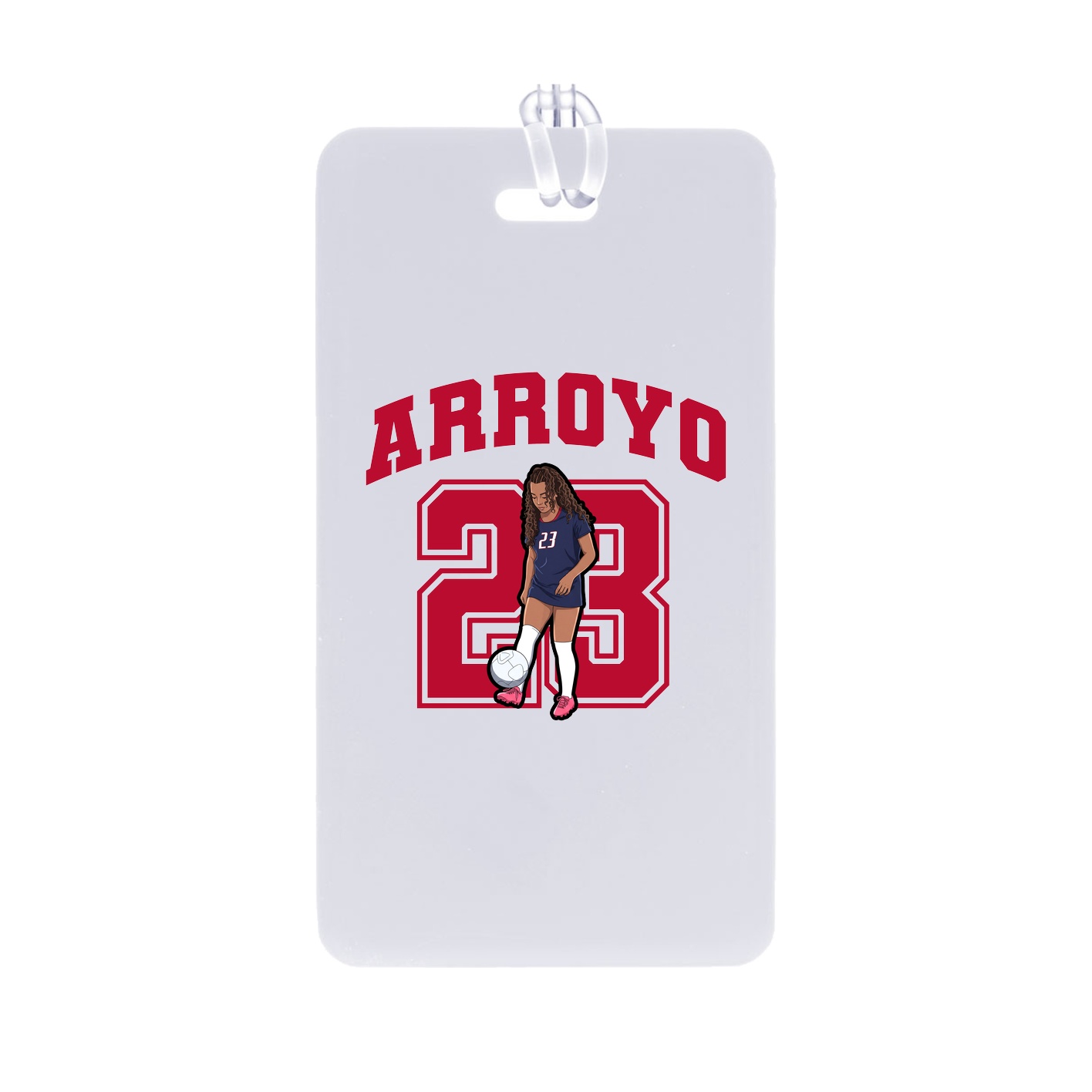 Bag Tag — Number in Classic