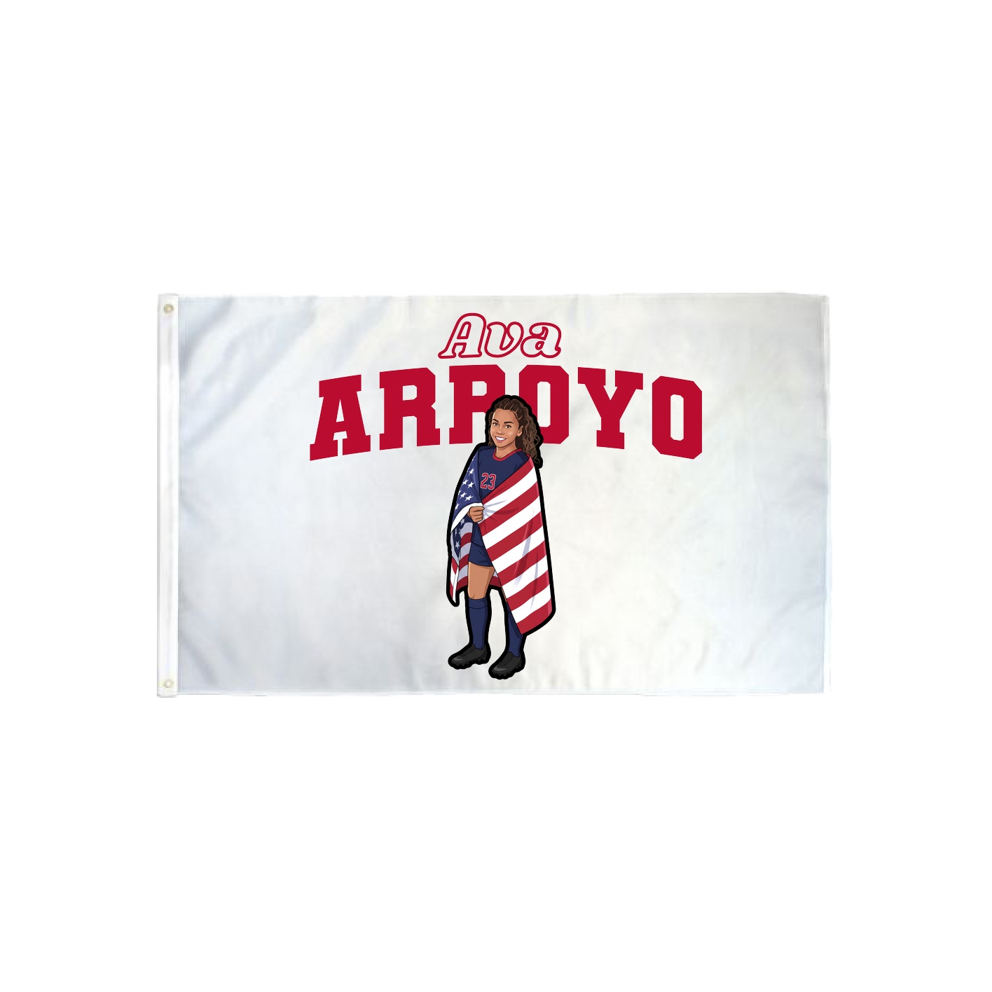 3x5 Flag — Name Arch in Classic