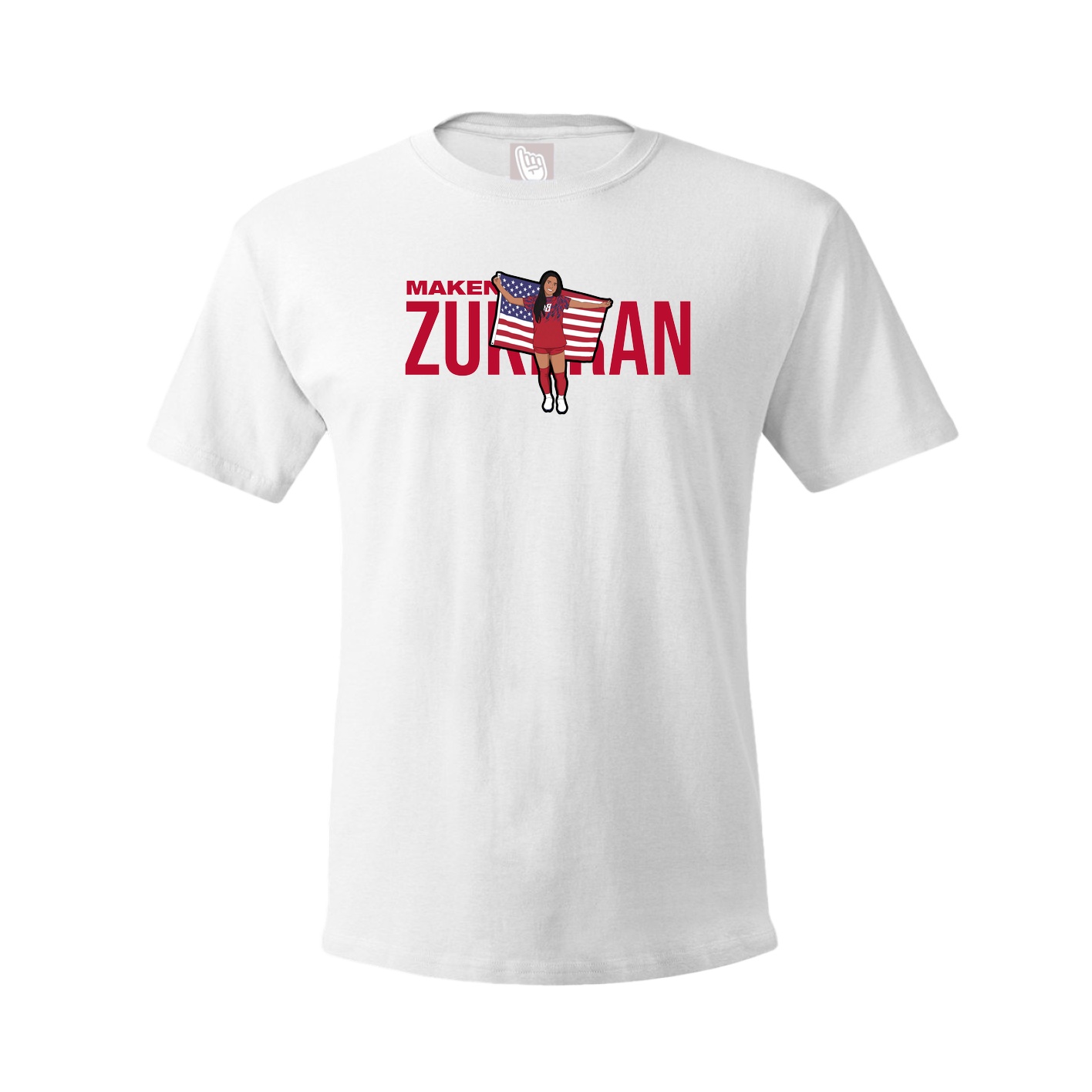 Tee — Player Name in White