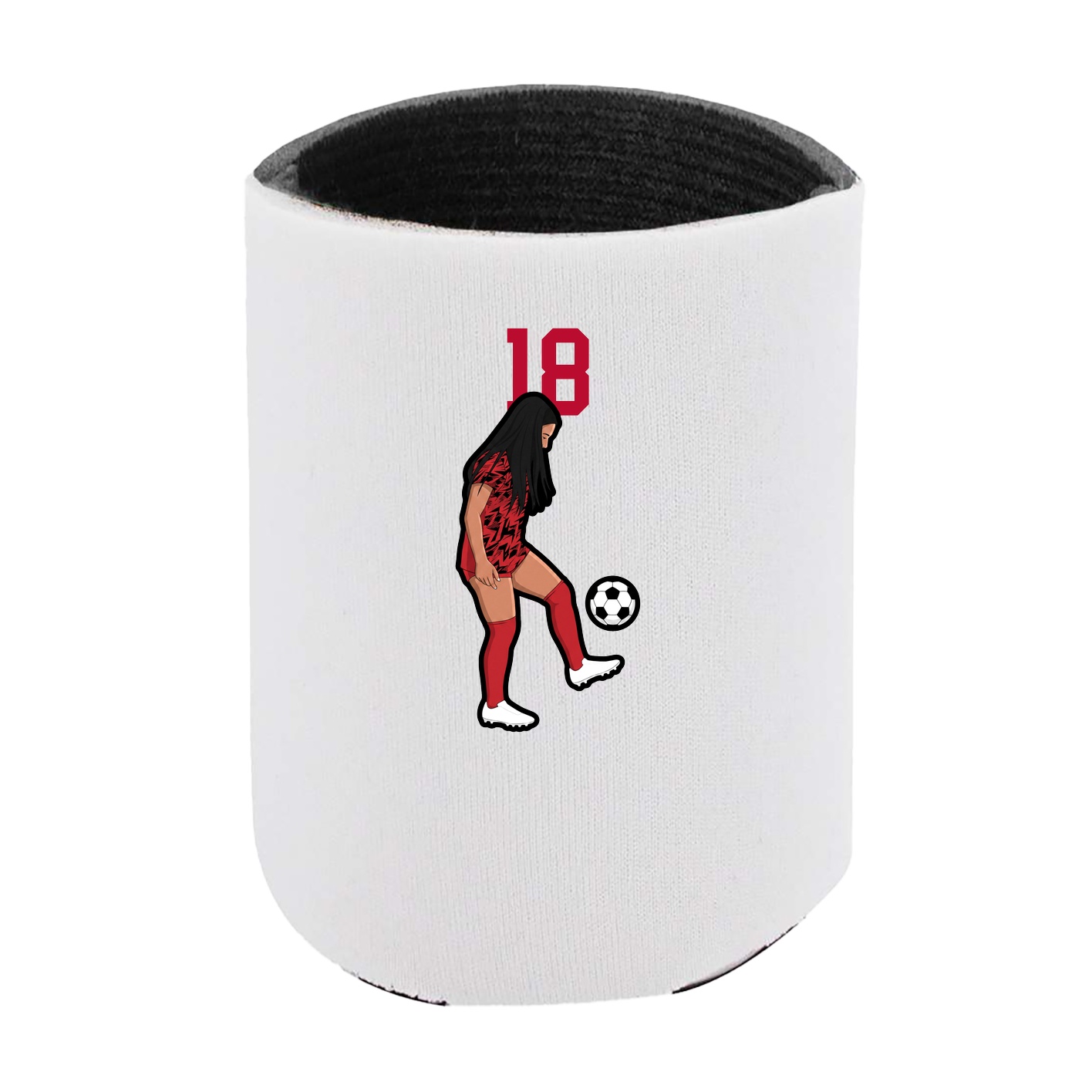 Can Holder — Number Top in White