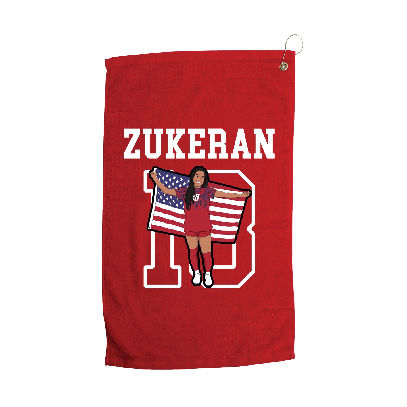 Golf Towel — Shirsey in Red