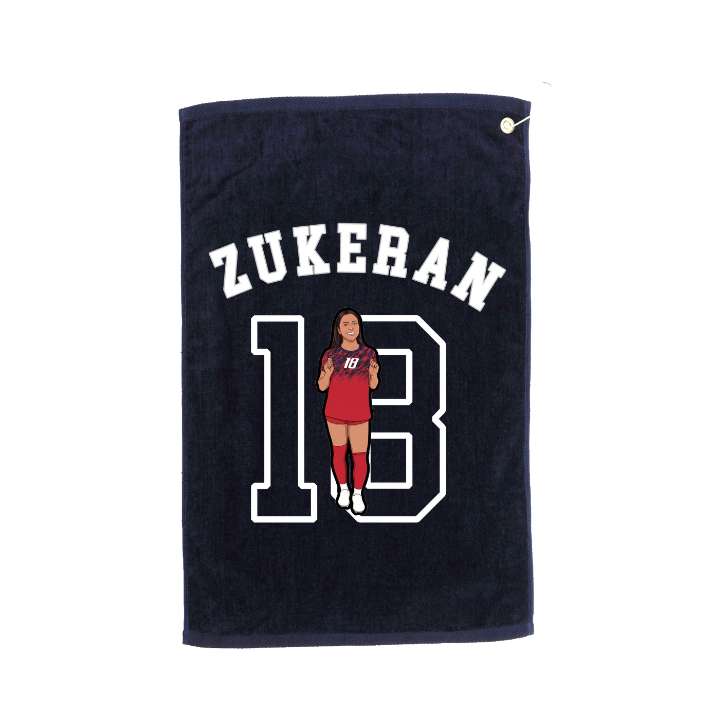 Golf Towel — Shirsey Arch in Navy