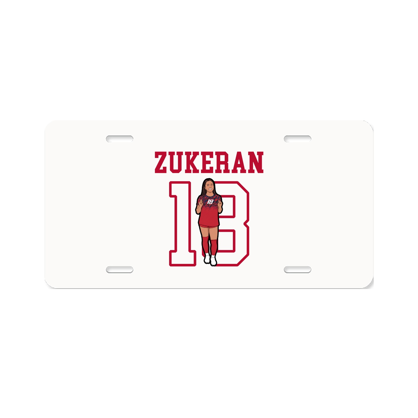 License Plate — Shirsey in Classic