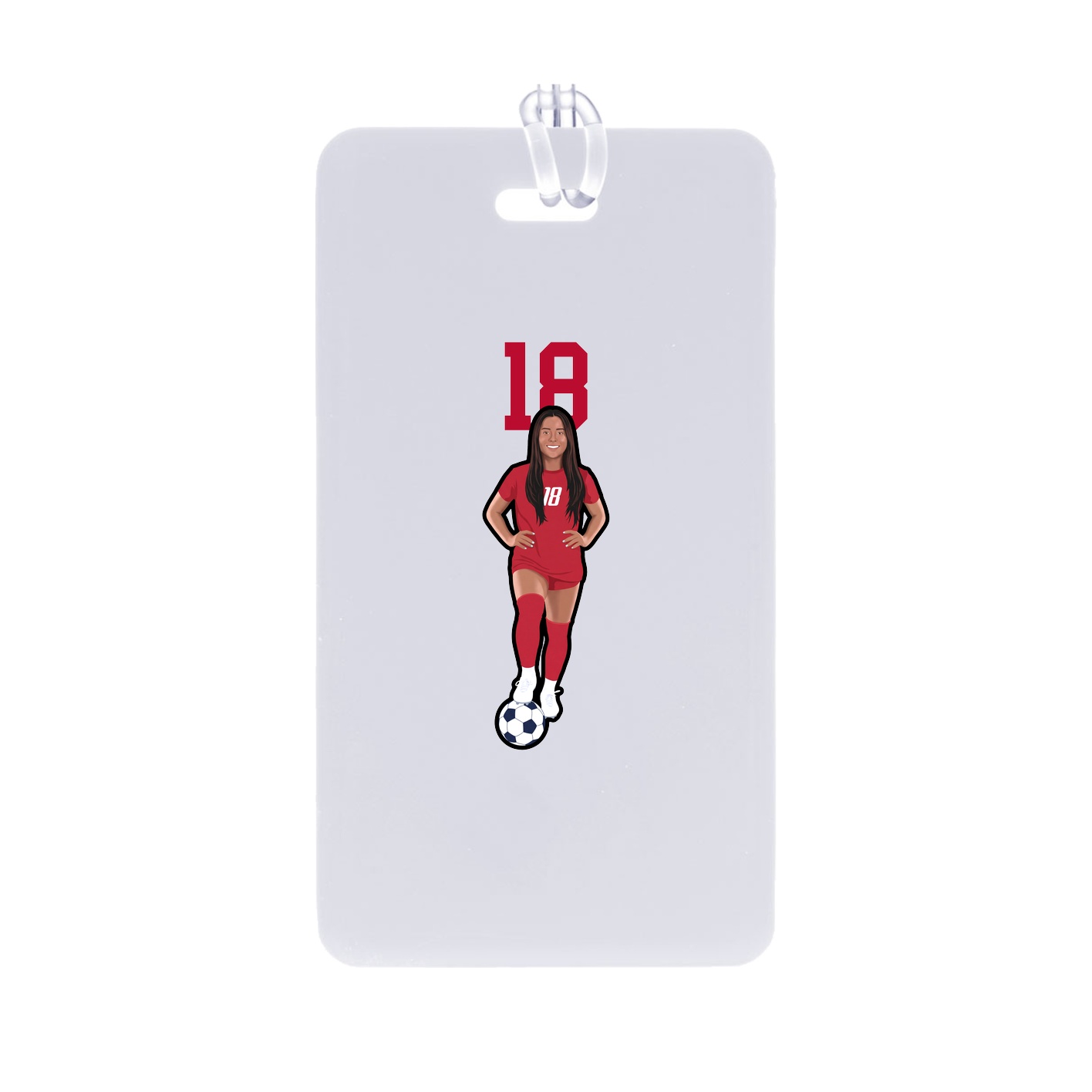 Bag Tag — Number Top in Classic