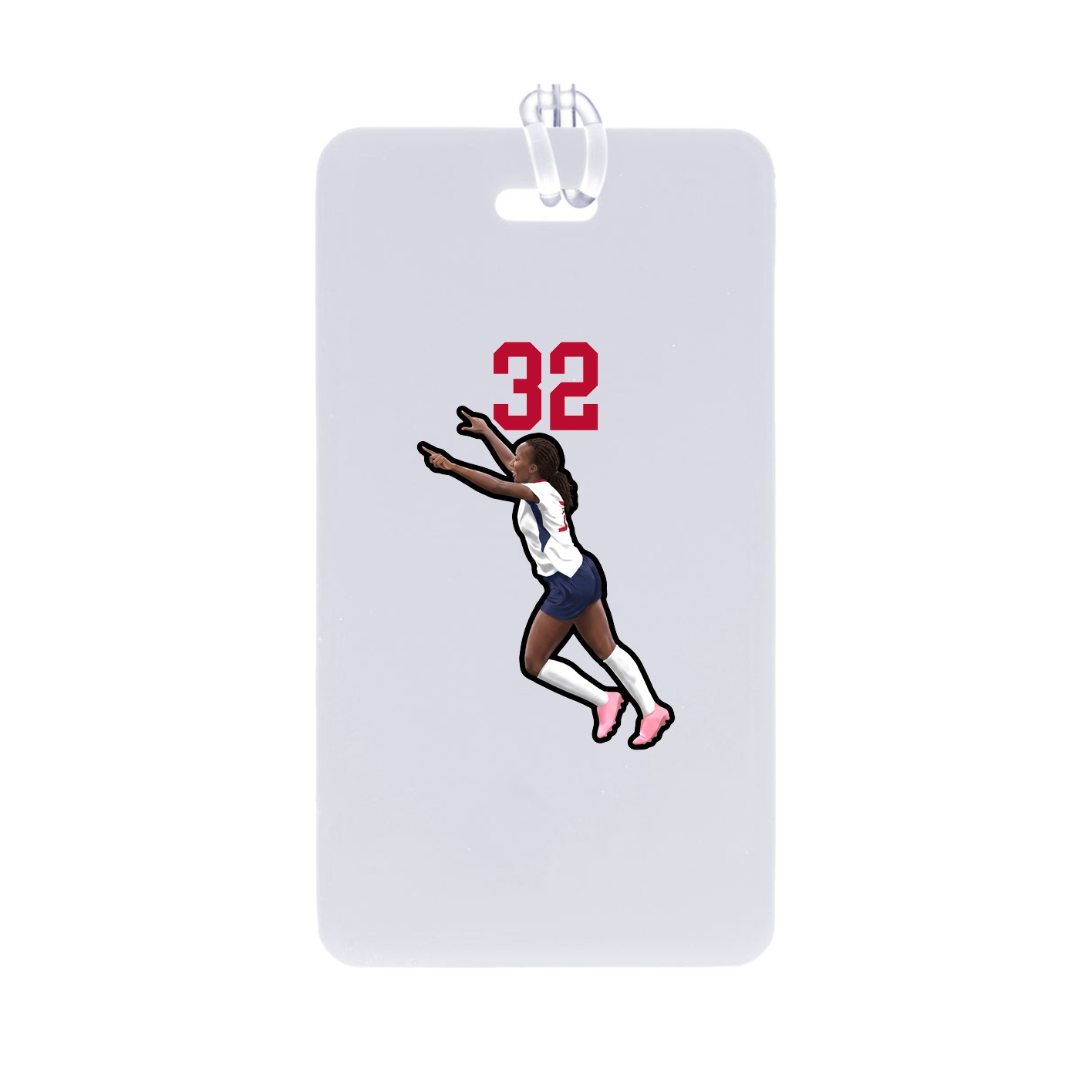 Bag Tag — Number Top in Classic