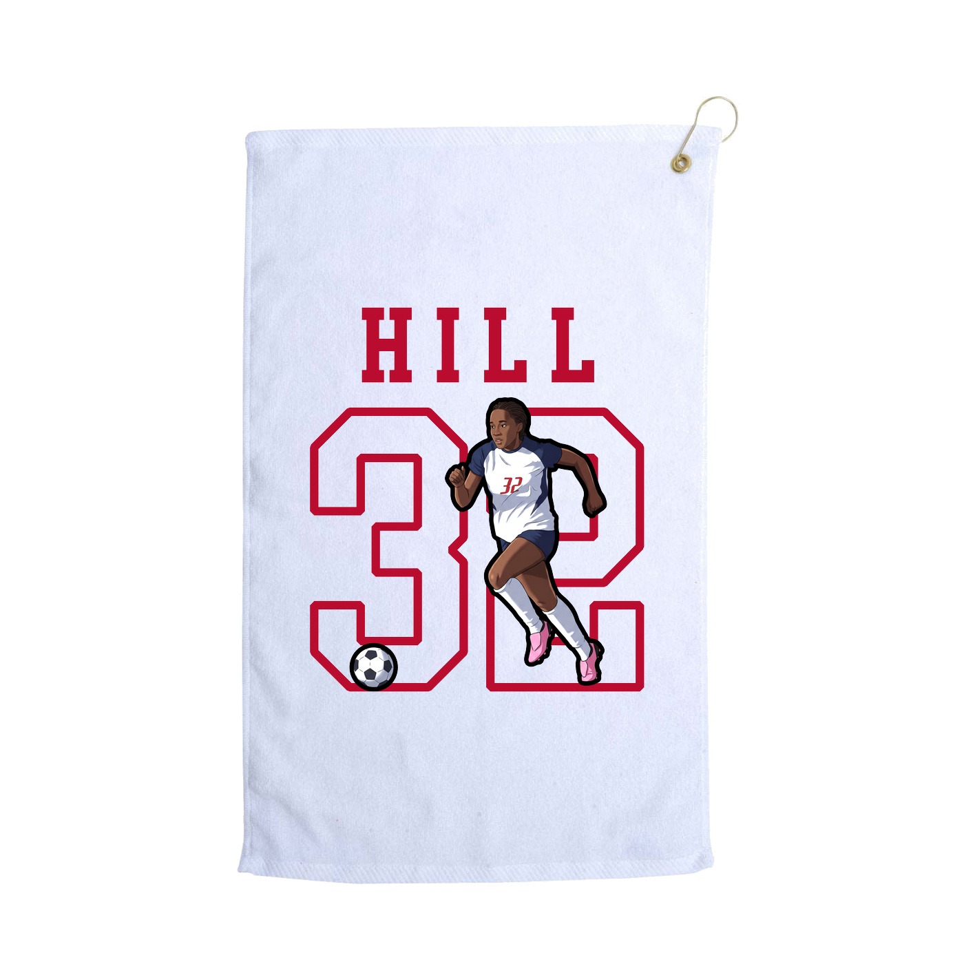 Golf Towel — Shirsey in White