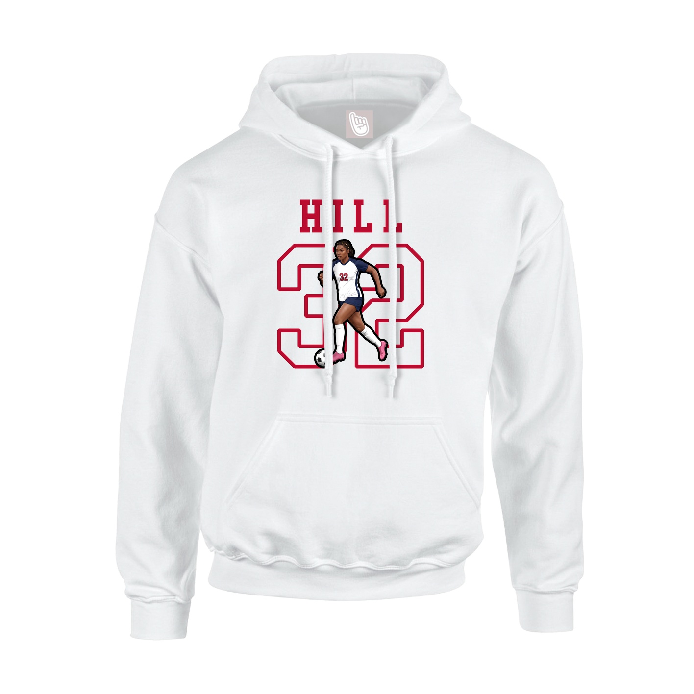 Youth Hoodie — Shirsey in White