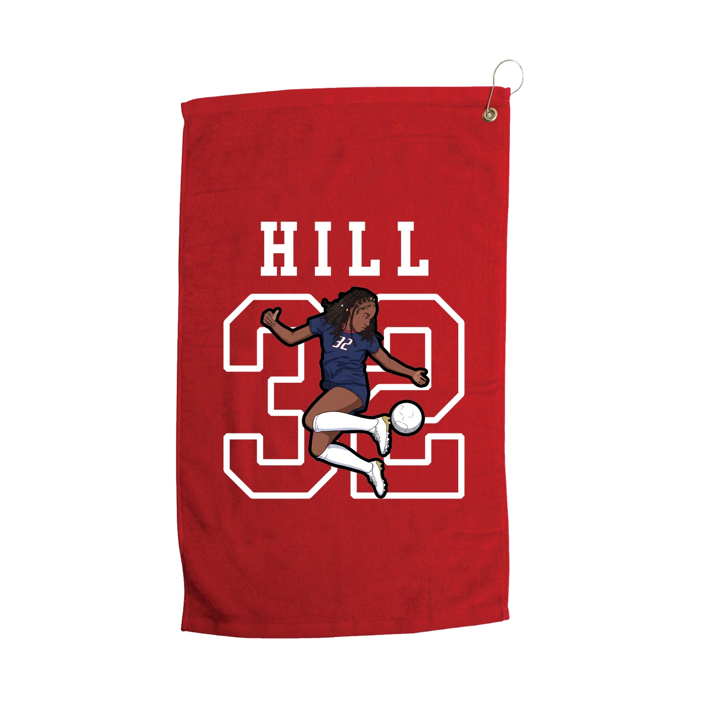 Golf Towel — Shirsey in Red