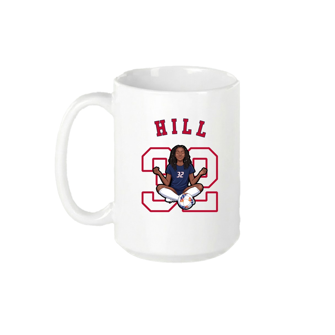 15oz Coffee Mug — Shirsey Arch in White