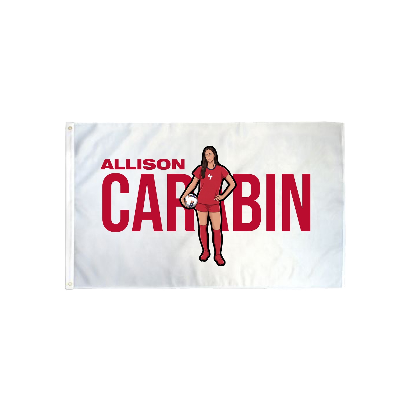 3x5 Flag — Player Name in Classic