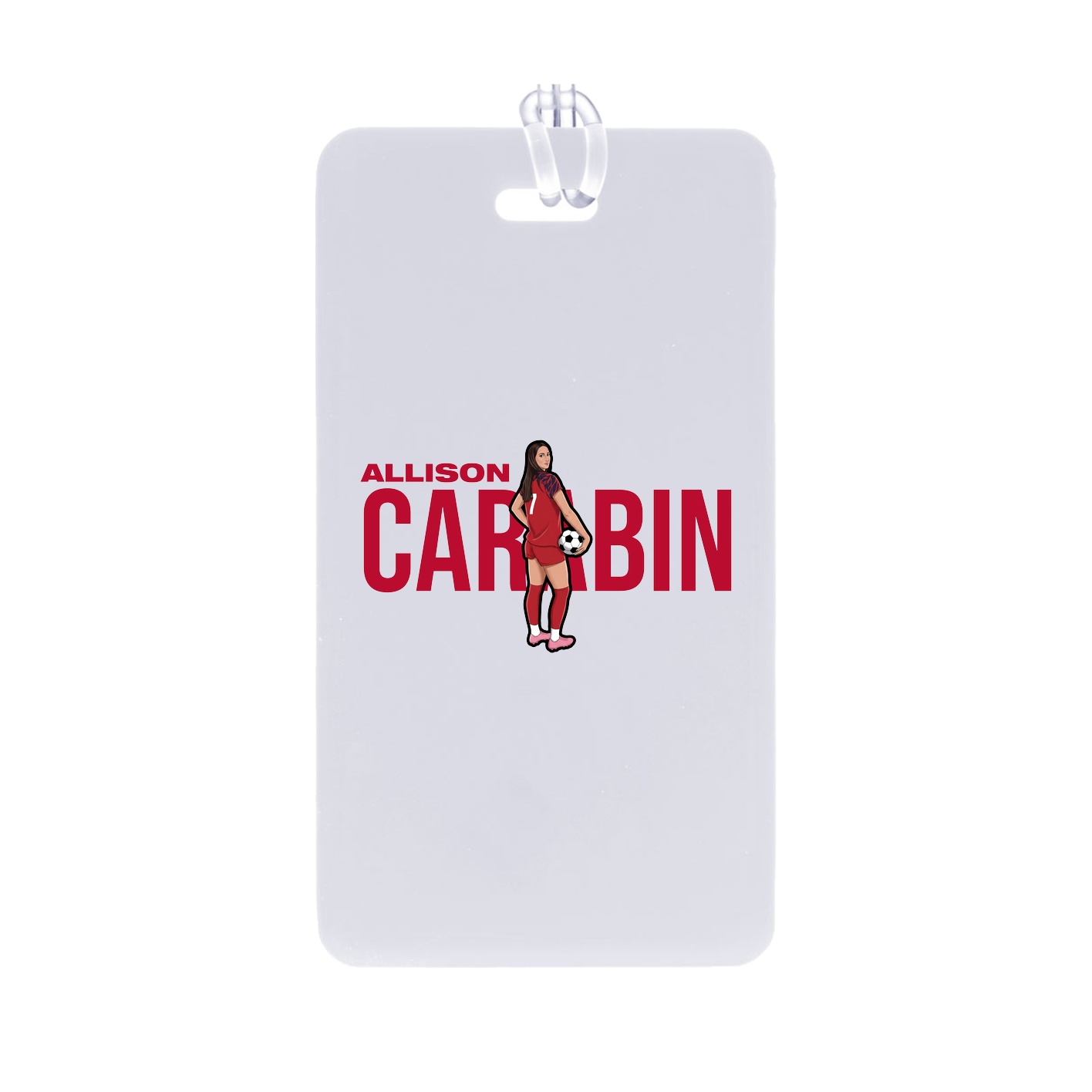 Bag Tag — Player Name in Classic